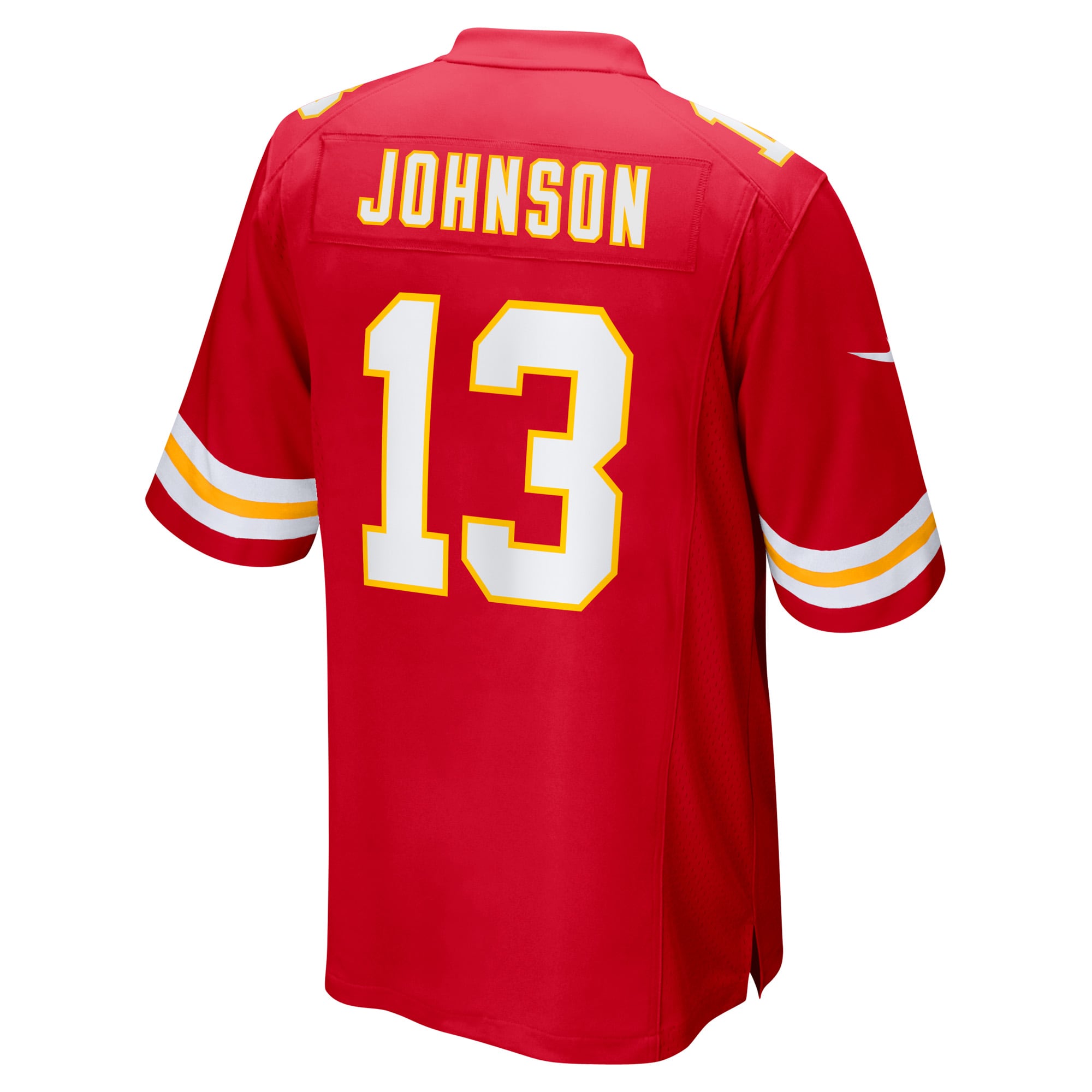 Nazeeh Johnson Kansas City ChiefsGame Player Jersey - Red