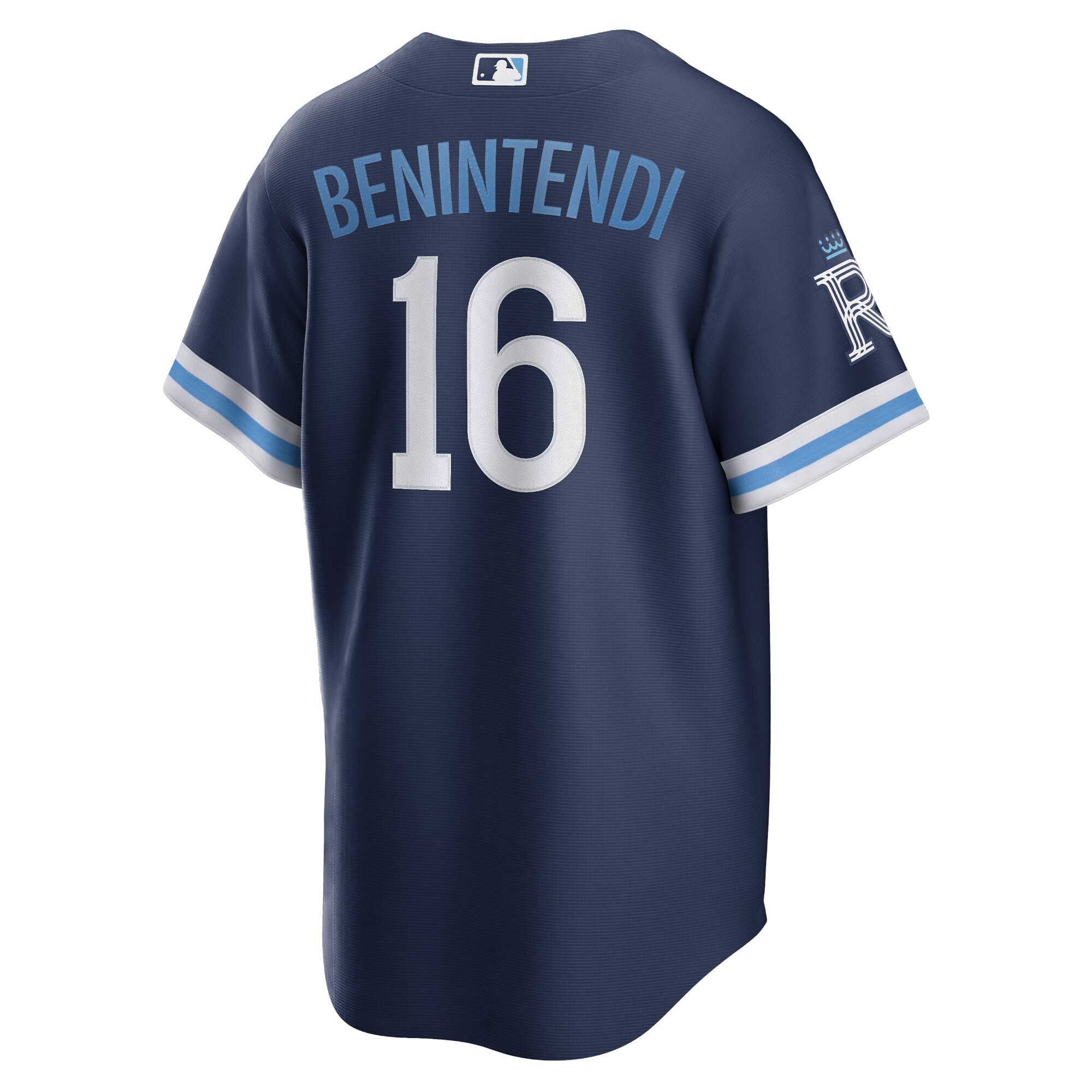 Andrew Benintendi Kansas City Royals2022 City Connect Replica Player Jersey - Navy