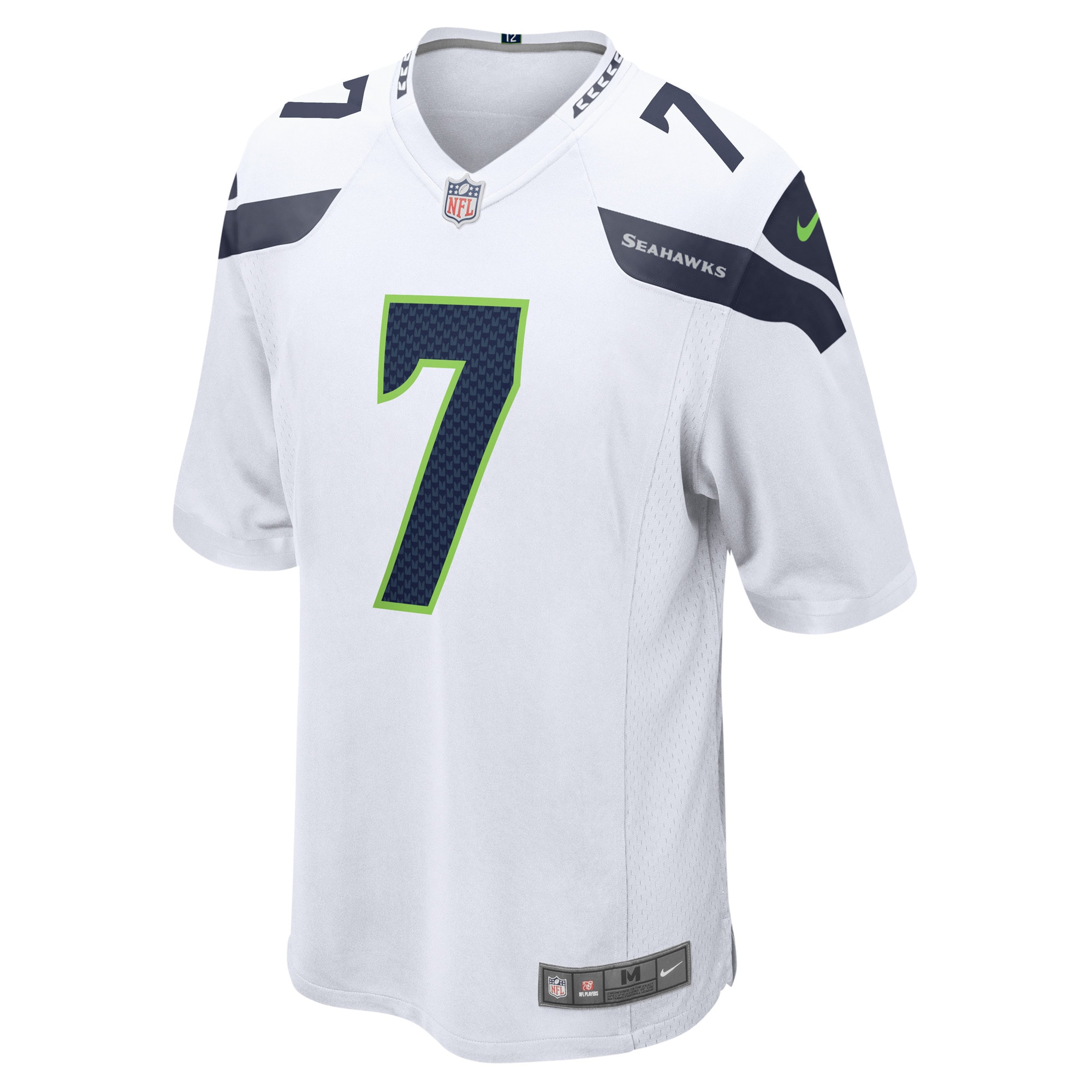 Geno Smith Seattle SeahawksGame Player Jersey - White