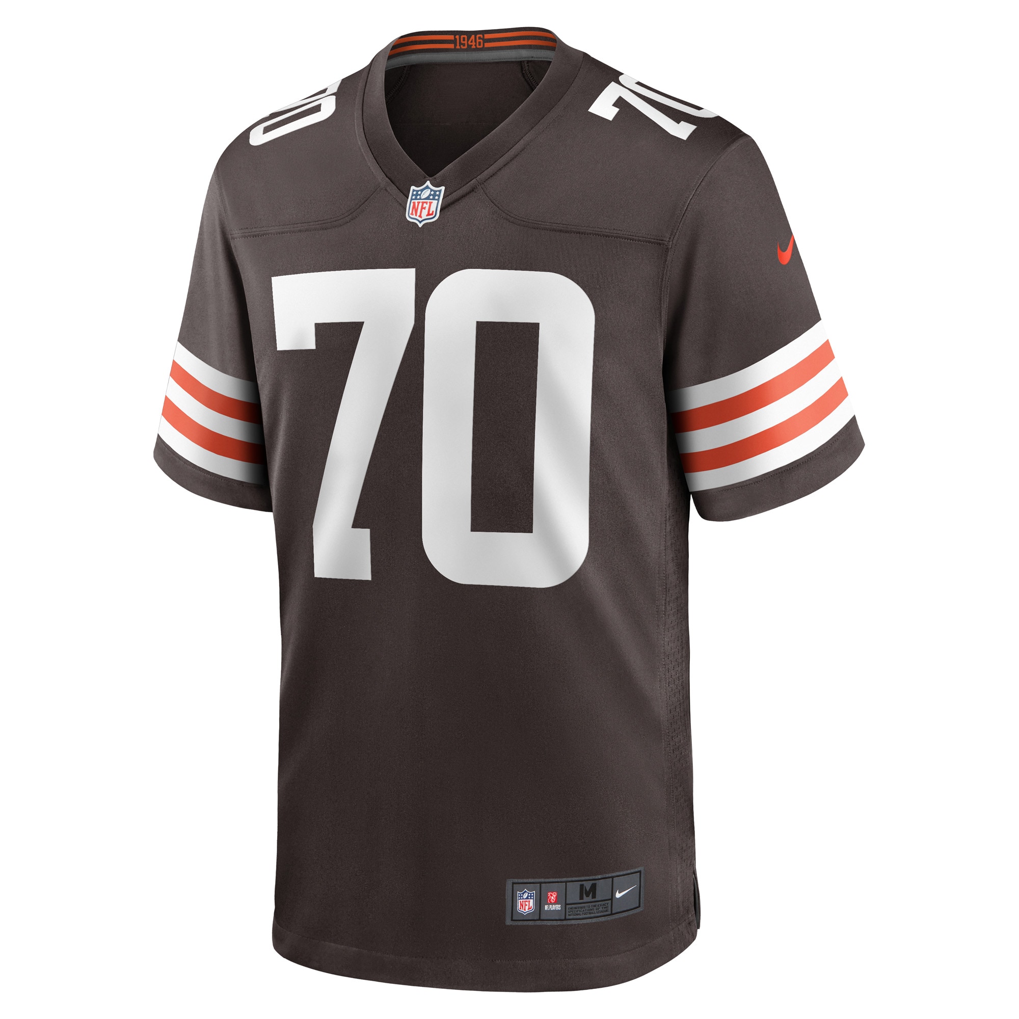 Alex Taylor Cleveland BrownsTeam Game Player Jersey - Brown