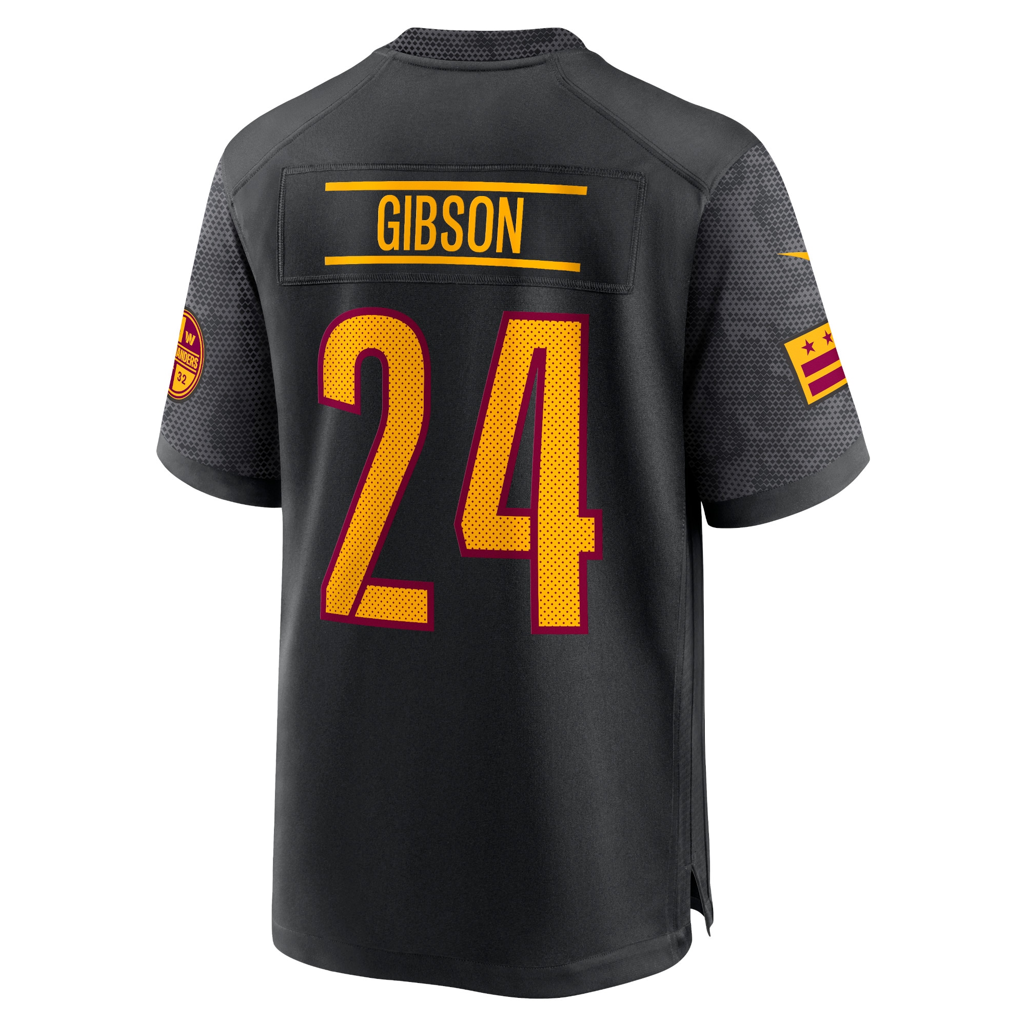Antonio Gibson Washington CommandersAlternate Game Player Jersey - Black