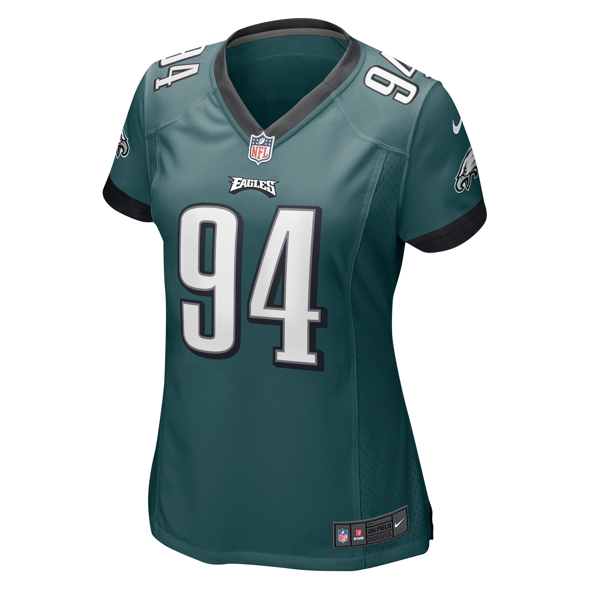 Josh Sweat Philadelphia Eagles Women's Game Jersey - Midnight Green
