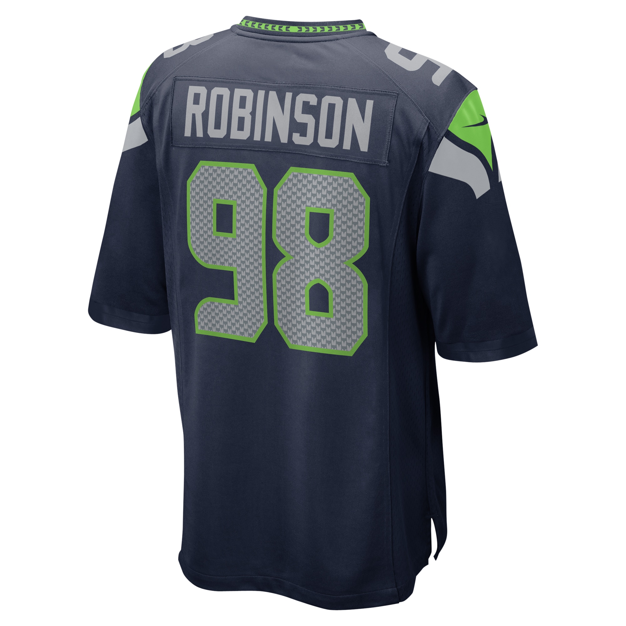 Alton Robinson Seattle SeahawksGame Jersey - College Navy