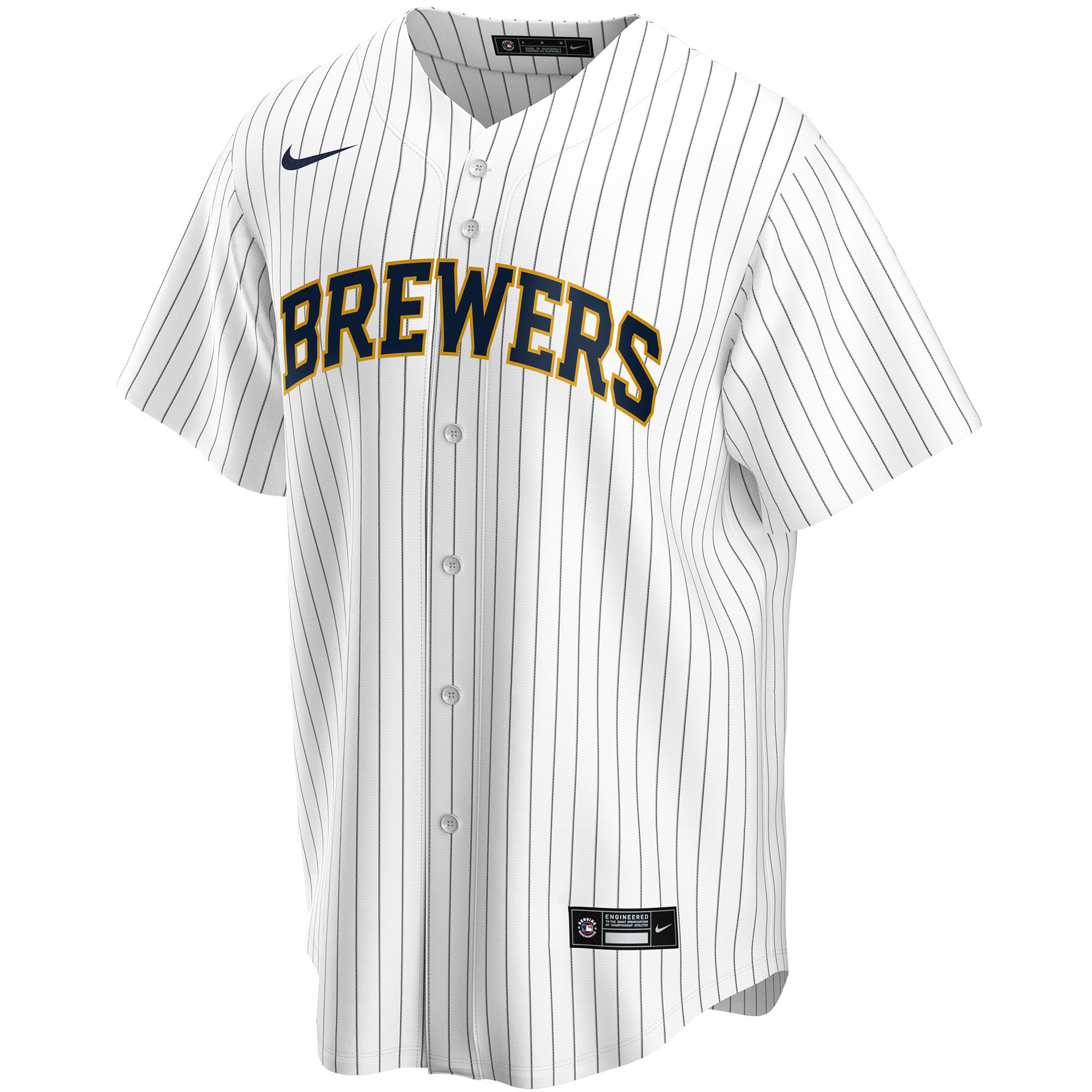 Milwaukee BrewersAlternate Replica Custom Jersey - White