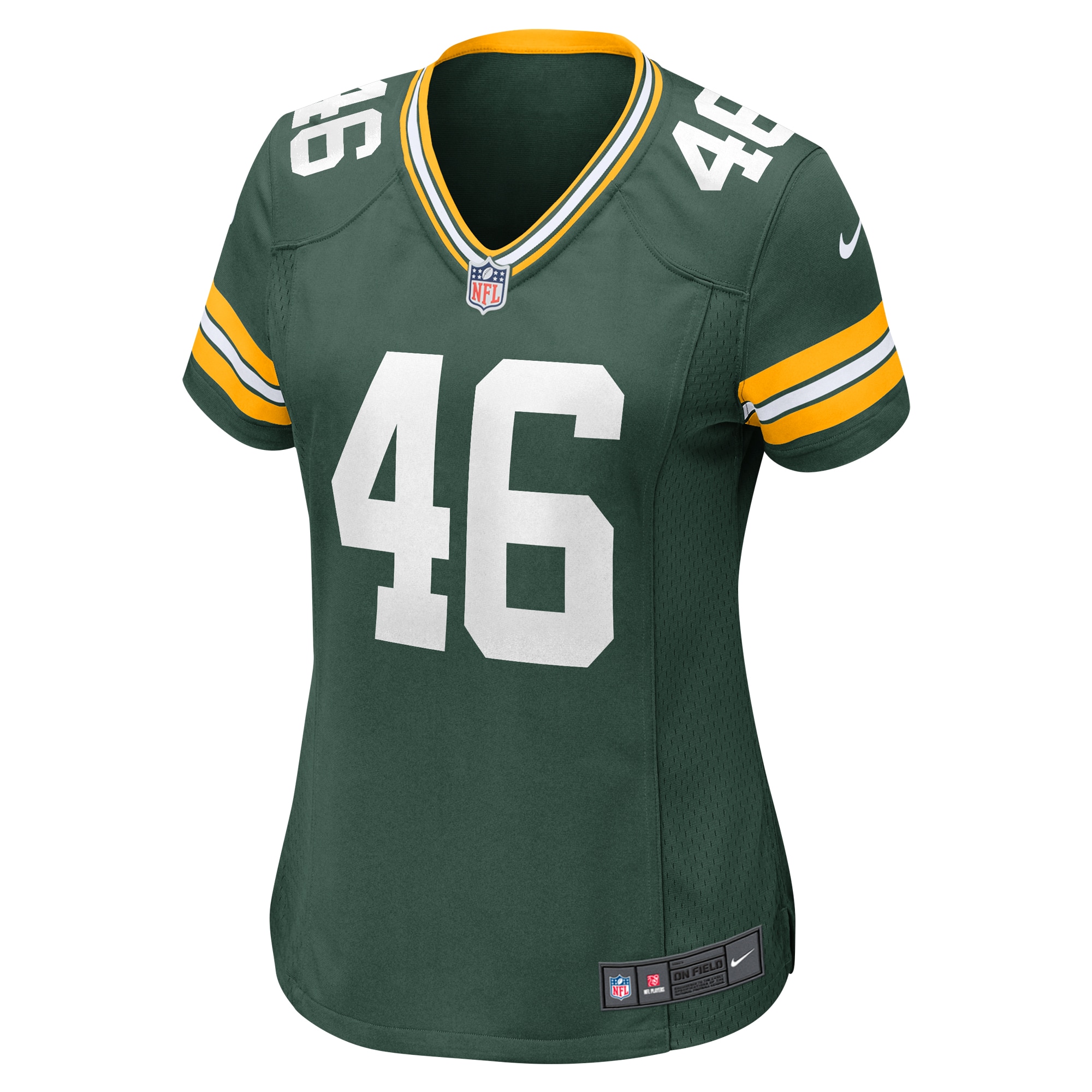 Nick Guggemos Green Bay Packers Women's Home Game Player Jersey - Green