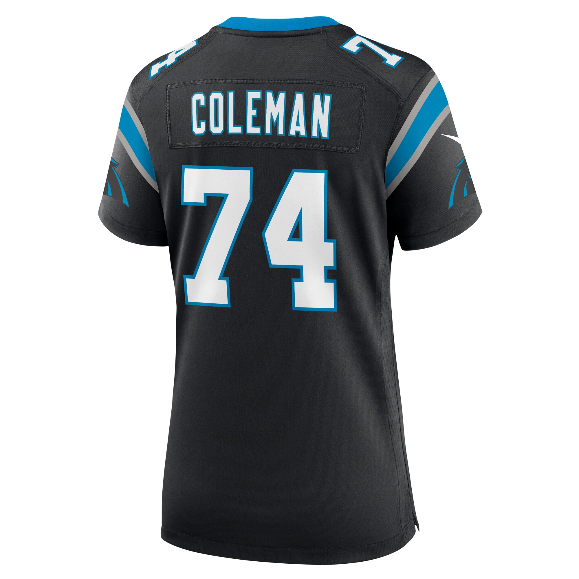 Larnel Coleman Carolina Panthers Women's Team Game Jersey - Black