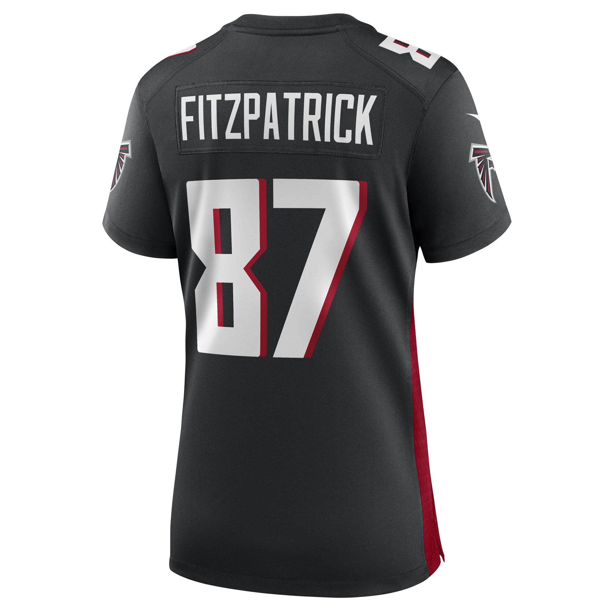 John FitzPatrick Atlanta Falcons Women's Game Player Jersey - Black