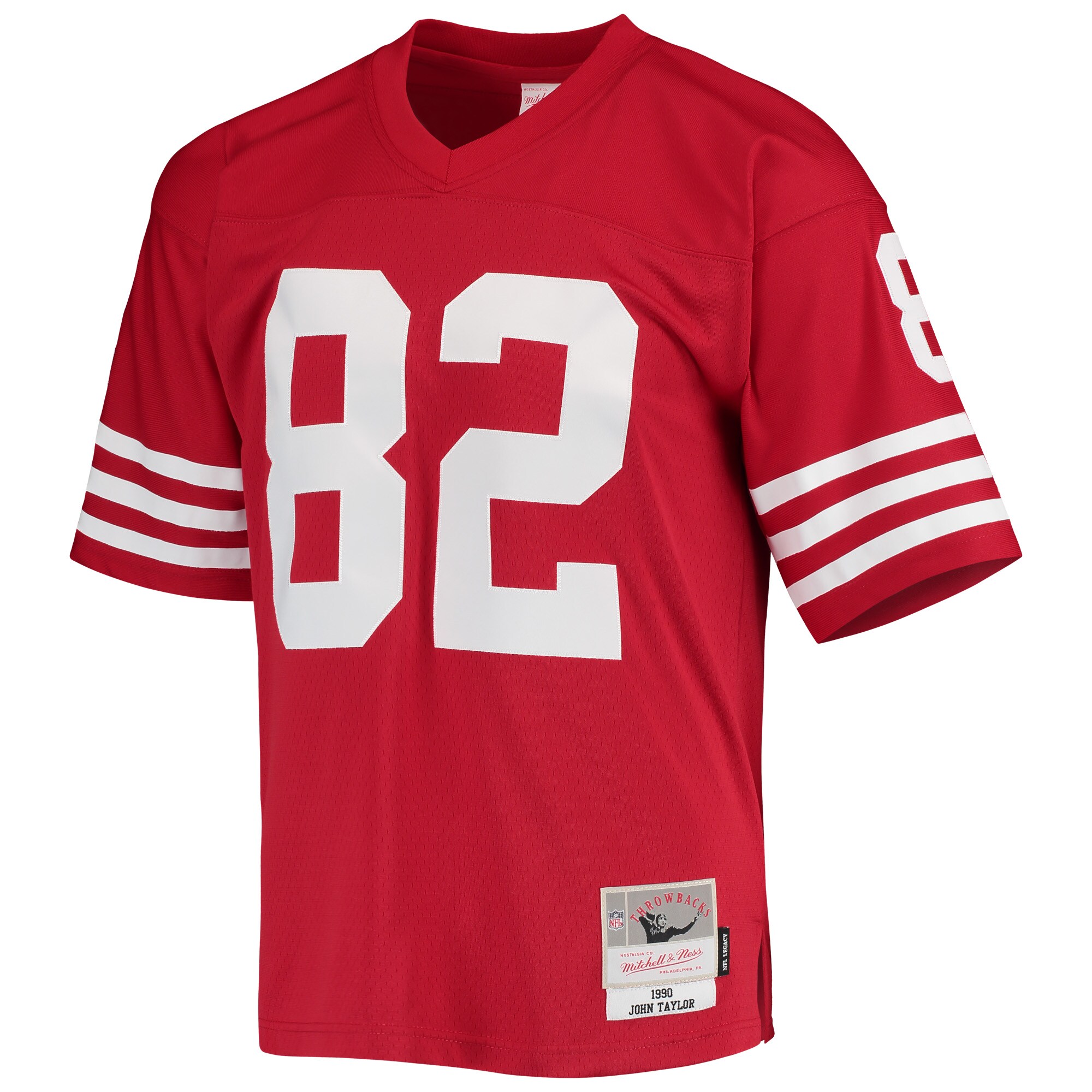 John Taylor San Francisco 49ers Mitchell & Ness 1990 Legacy Replica Jersey - Scarlet