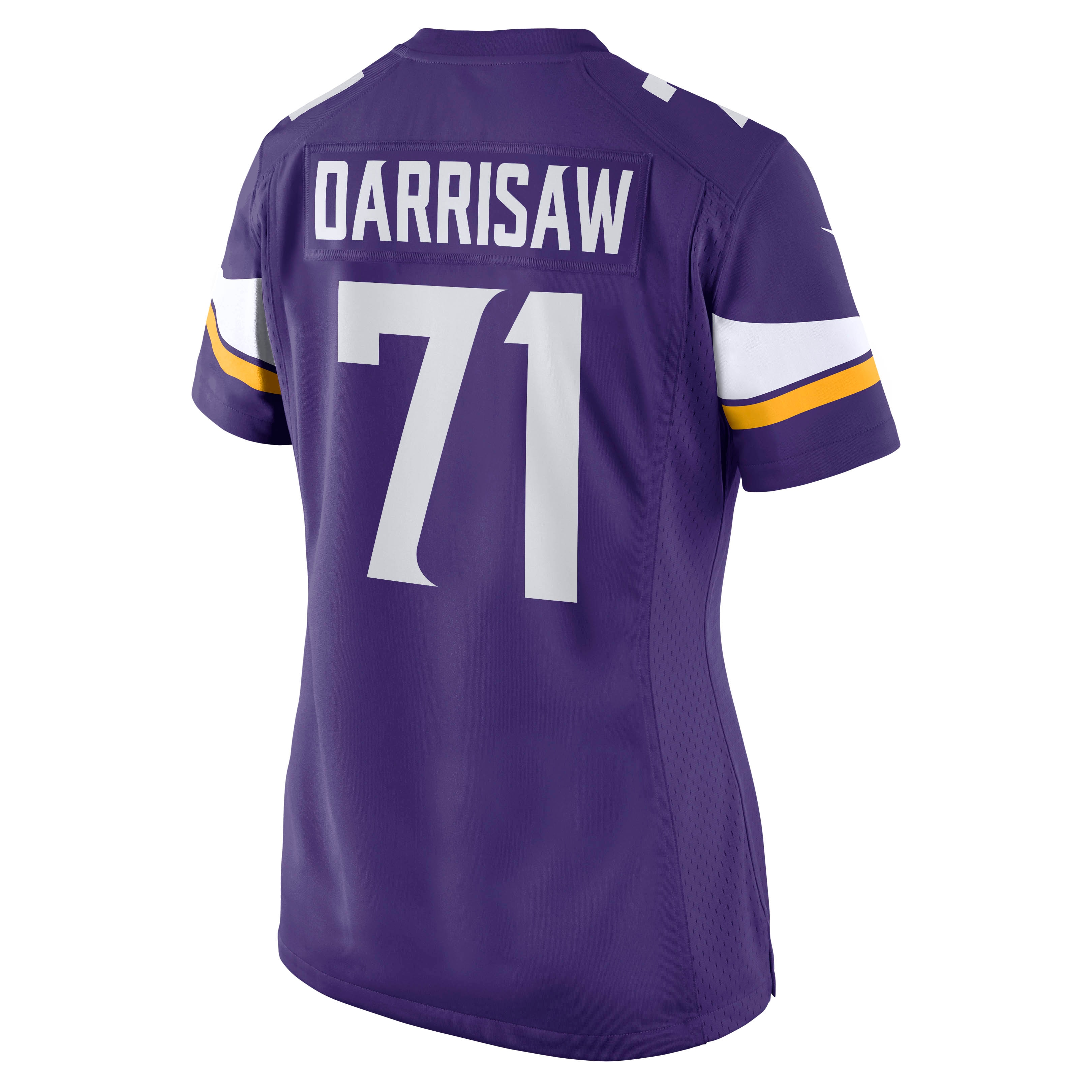Christian Darrisaw Minnesota Vikings Women's Game Jersey - Purple