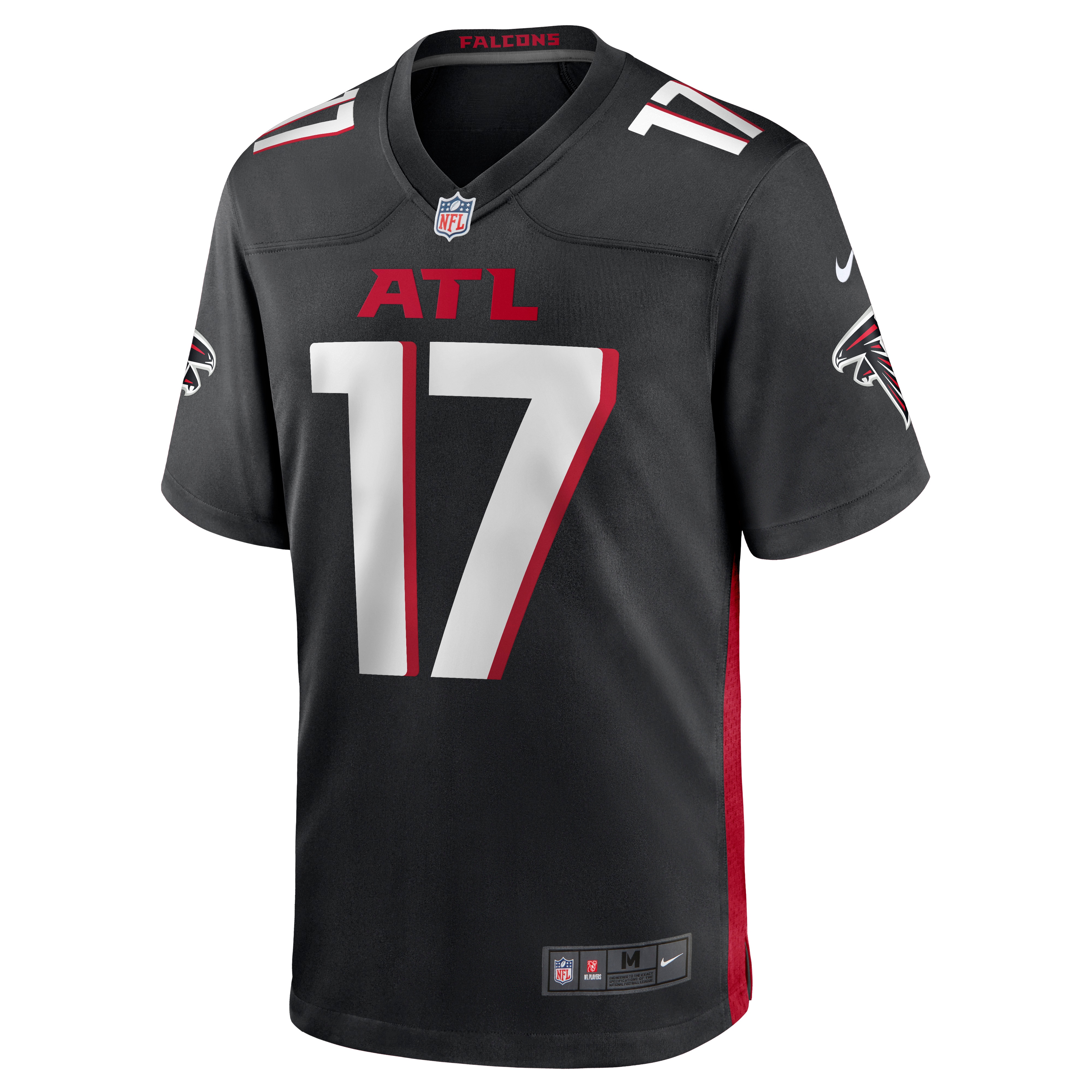 Olamide Zaccheaus Atlanta FalconsGame Jersey - Black