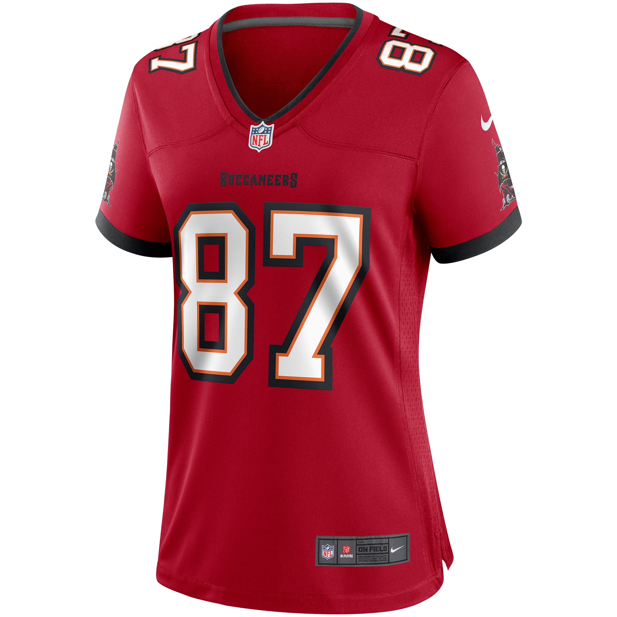 Rob Gronkowski Tampa Bay Buccaneers Women's Game Jersey - Red