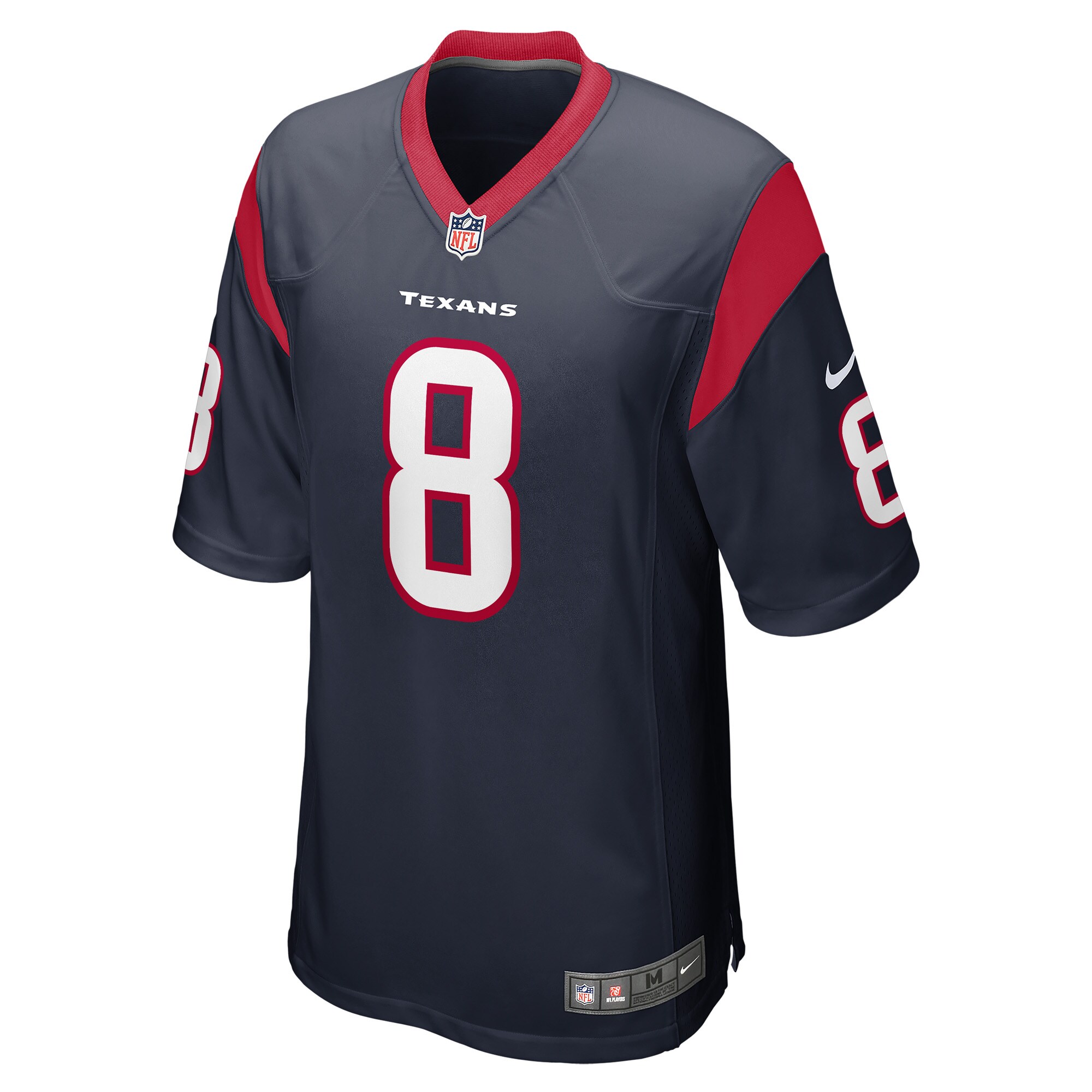 John Metchie III Houston TexansGame Player Jersey - Navy