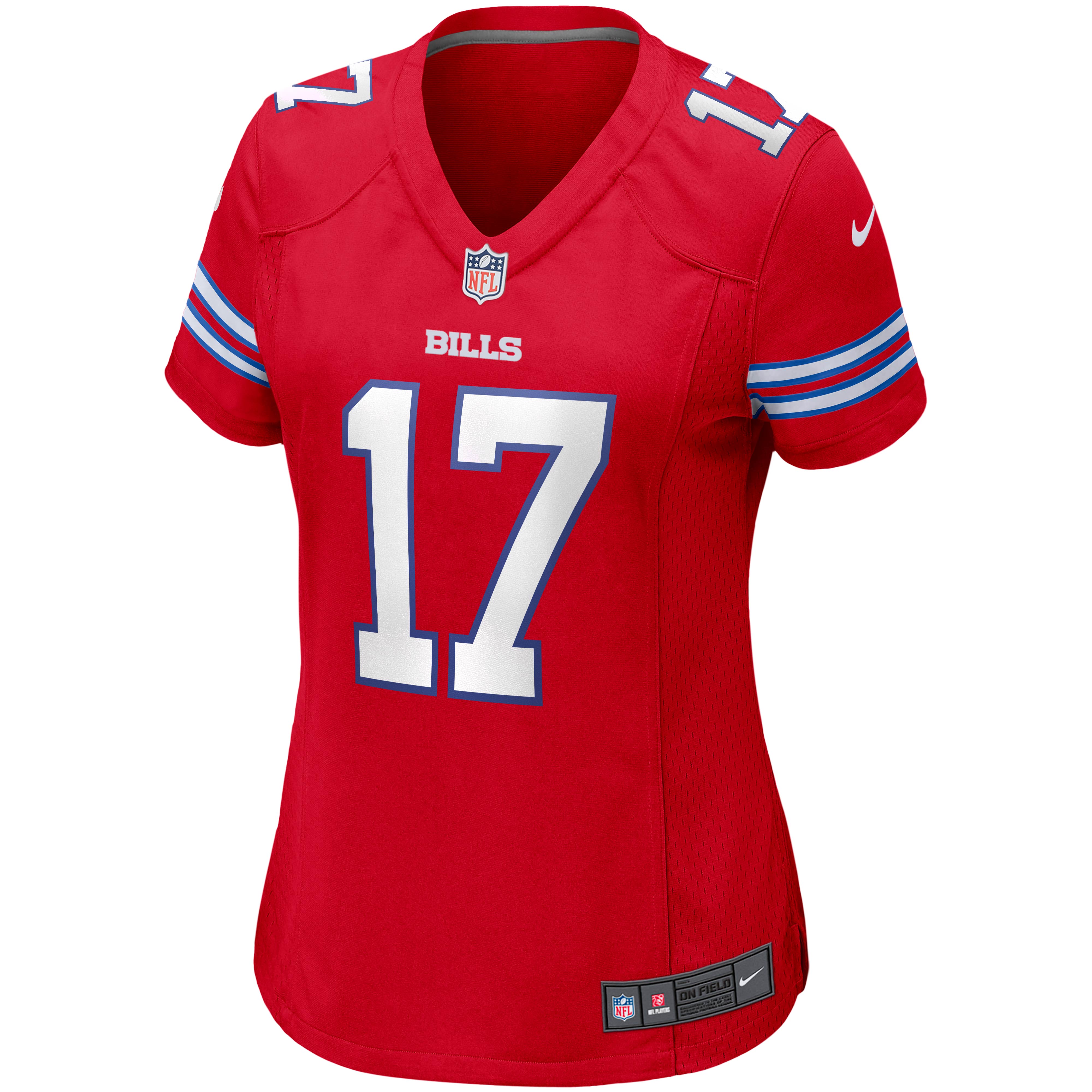 Josh Allen Buffalo Bills Women's Alternate Game Player Jersey - Red