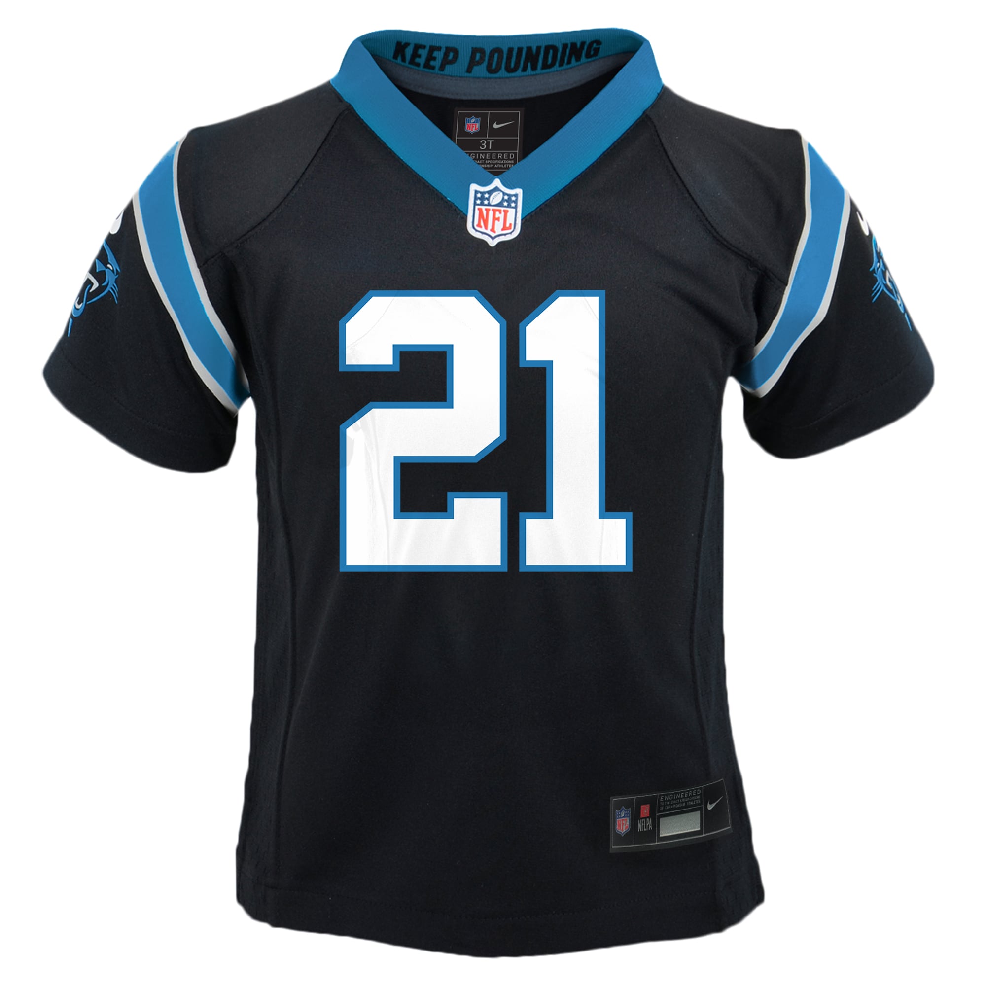 Jeremy Chinn Carolina PanthersPreschool Game Jersey - Black