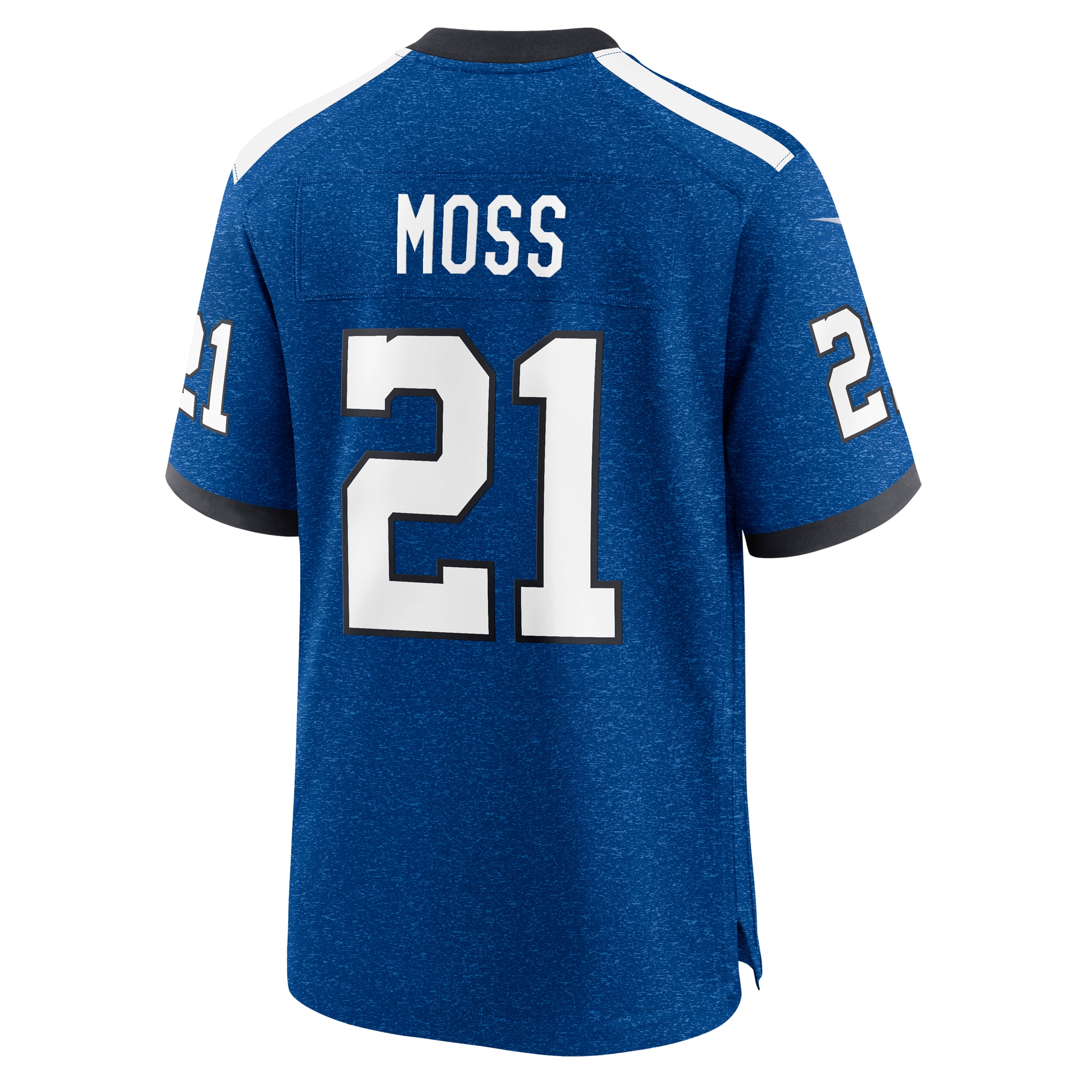 Zack Moss Indianapolis ColtsIndiana Nights Alternate Game Jersey - Royal