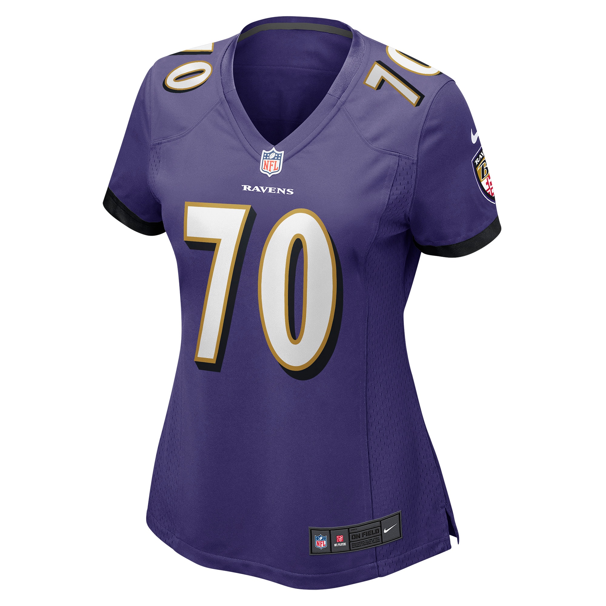 Kevin Zeitler Baltimore Ravens Women's Game Jersey - Purple