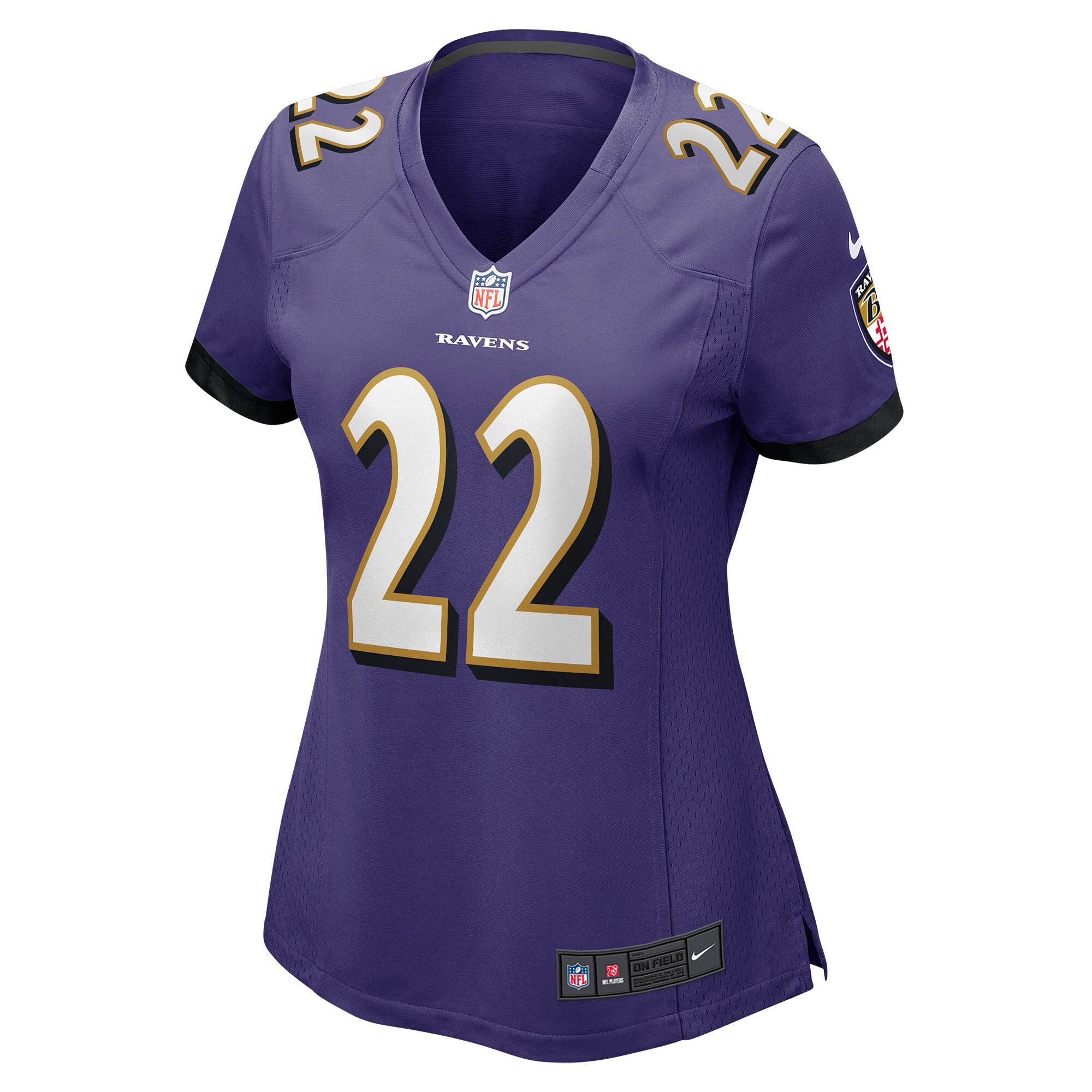 Damarion Williams Baltimore Ravens Women's Player Game Jersey - Purple