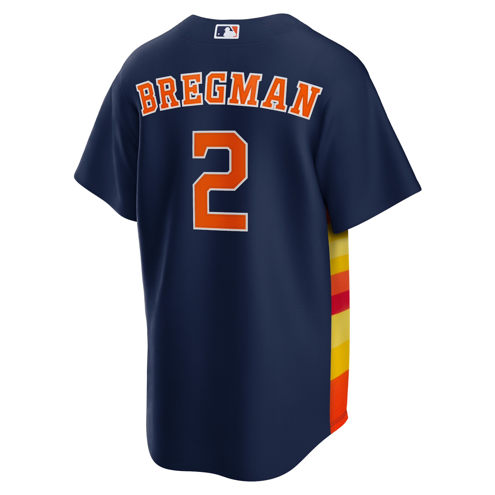 Alex Bregman Houston AstrosAlternate Replica Player Name Jersey - Navy