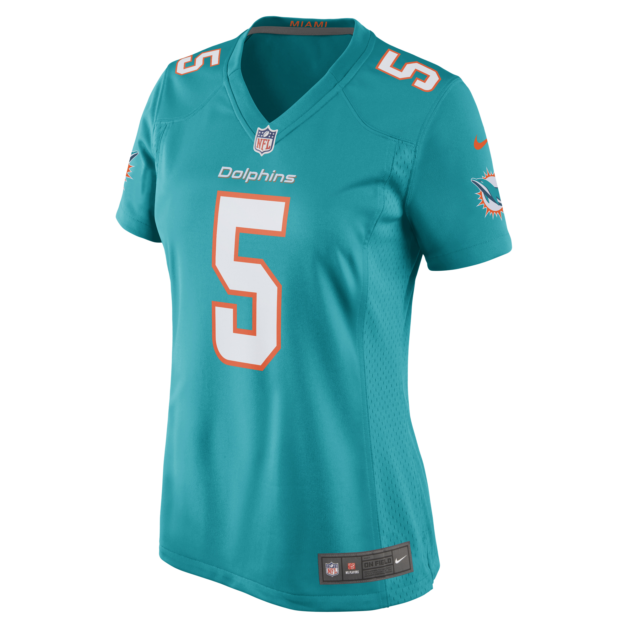 Jalen Ramsey Miami Dolphins Women's Game Jersey - Aqua