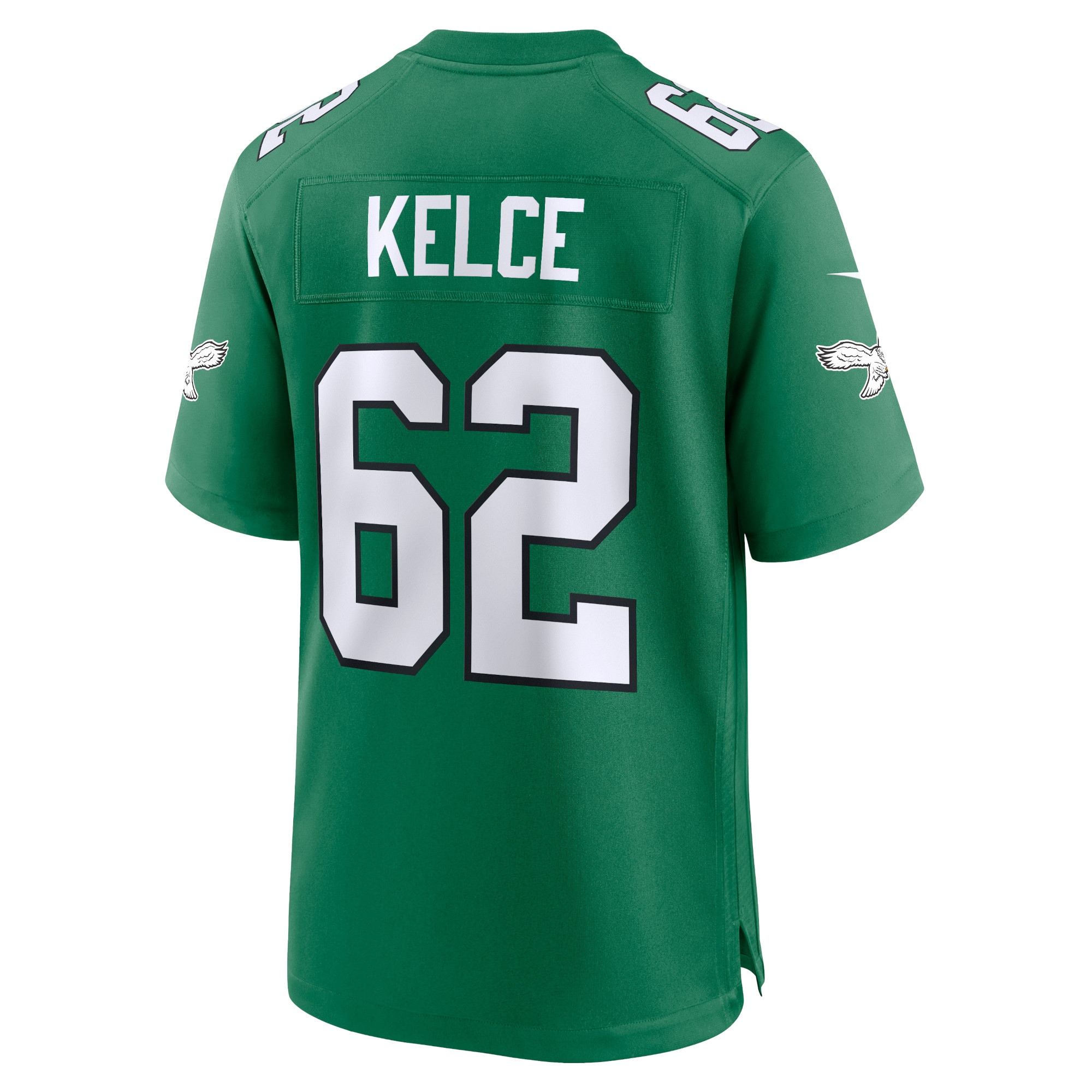 Jason Kelce Philadelphia EaglesAlternate Game Player Jersey - Kelly Green