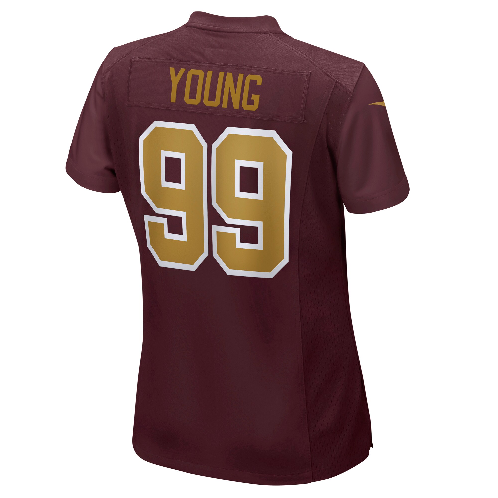 Chase Young Washington Football Team Women's Alternate Game Jersey - Burgundy