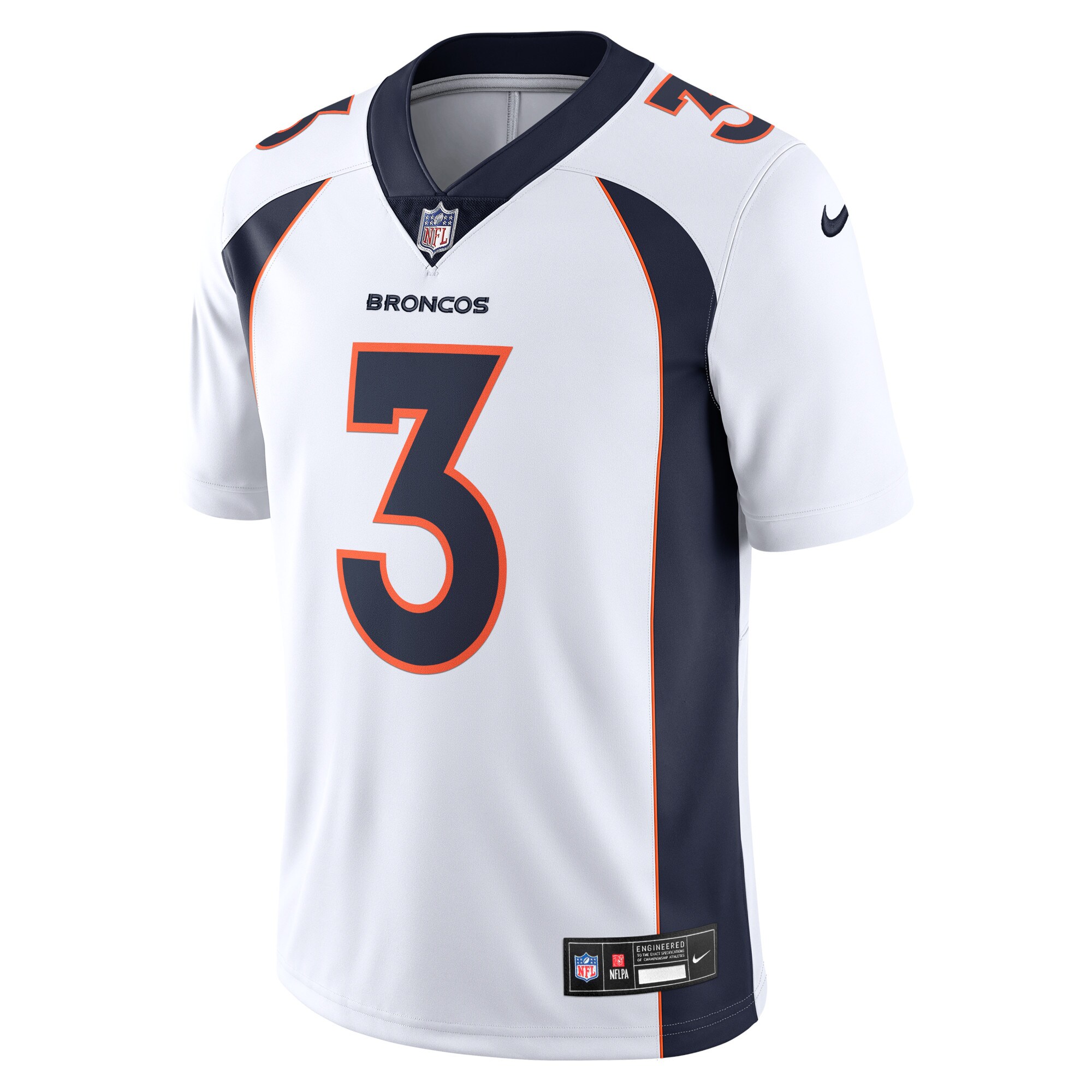 Russell Wilson Denver Broncos Vapor Untouchable Limited Jersey - White