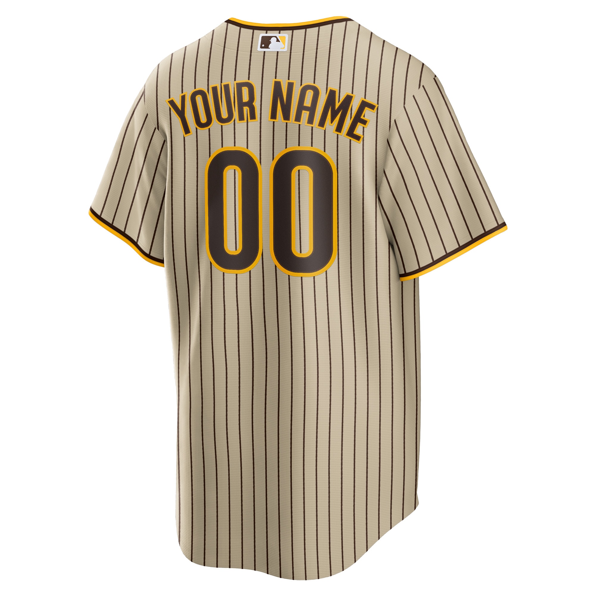 San Diego PadresRoad Custom Replica Jersey - Brown