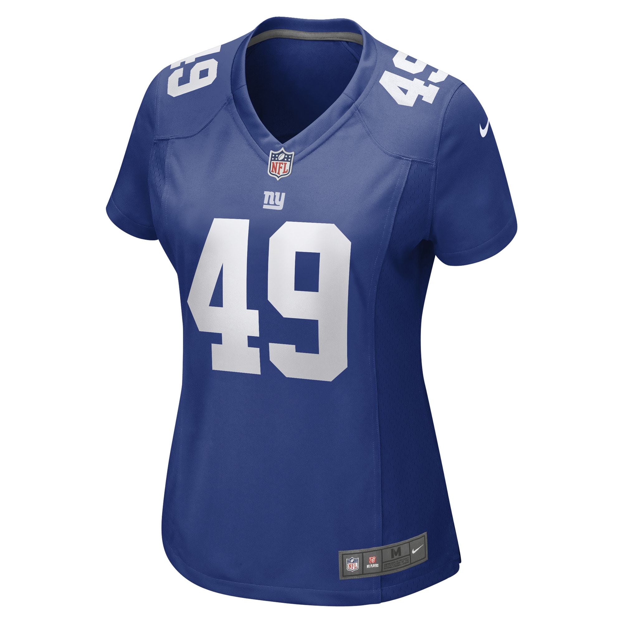 Tomon Fox New York Giants Women's Game Player Jersey - Royal