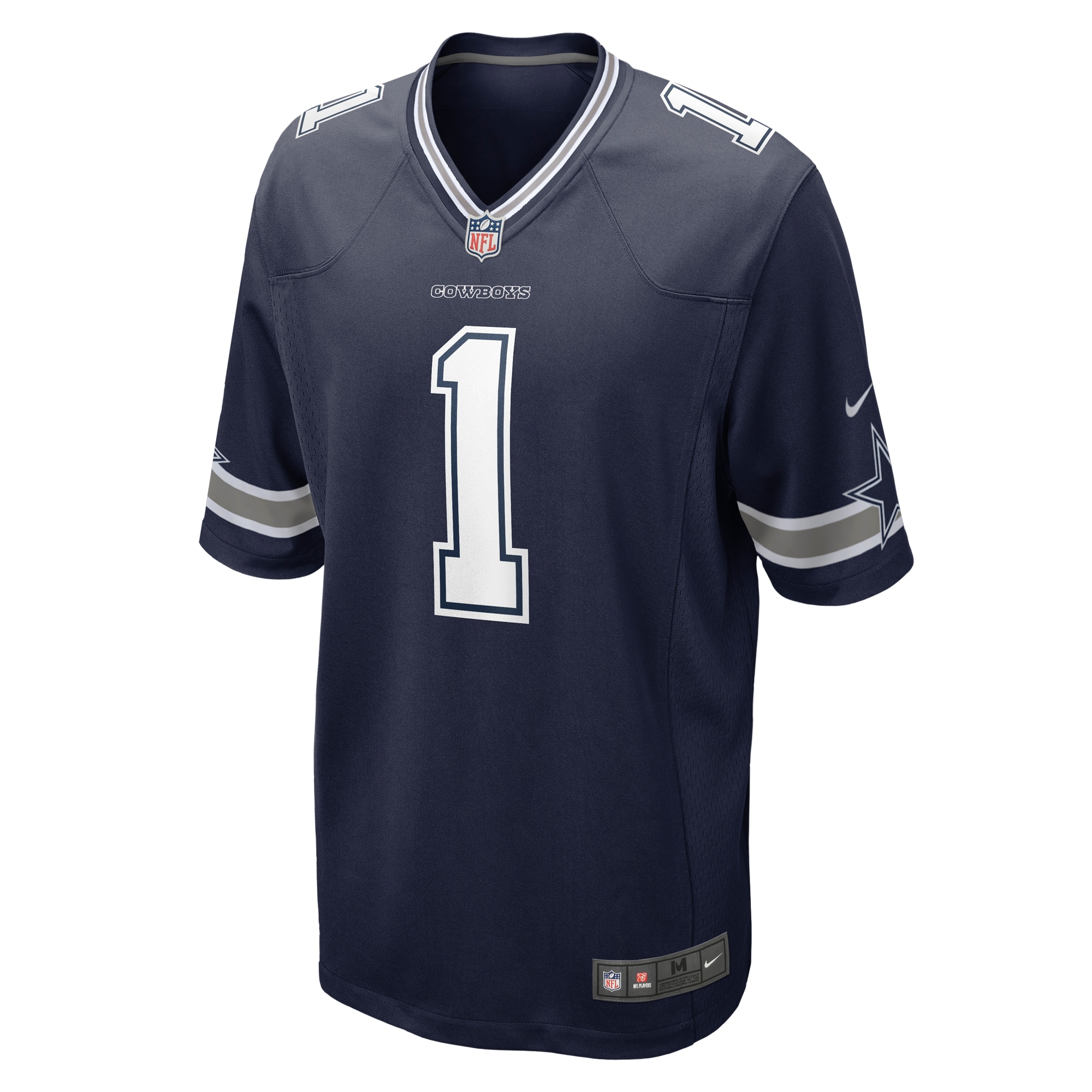 Number 1 Dad Dallas CowboysGame Jersey - Navy