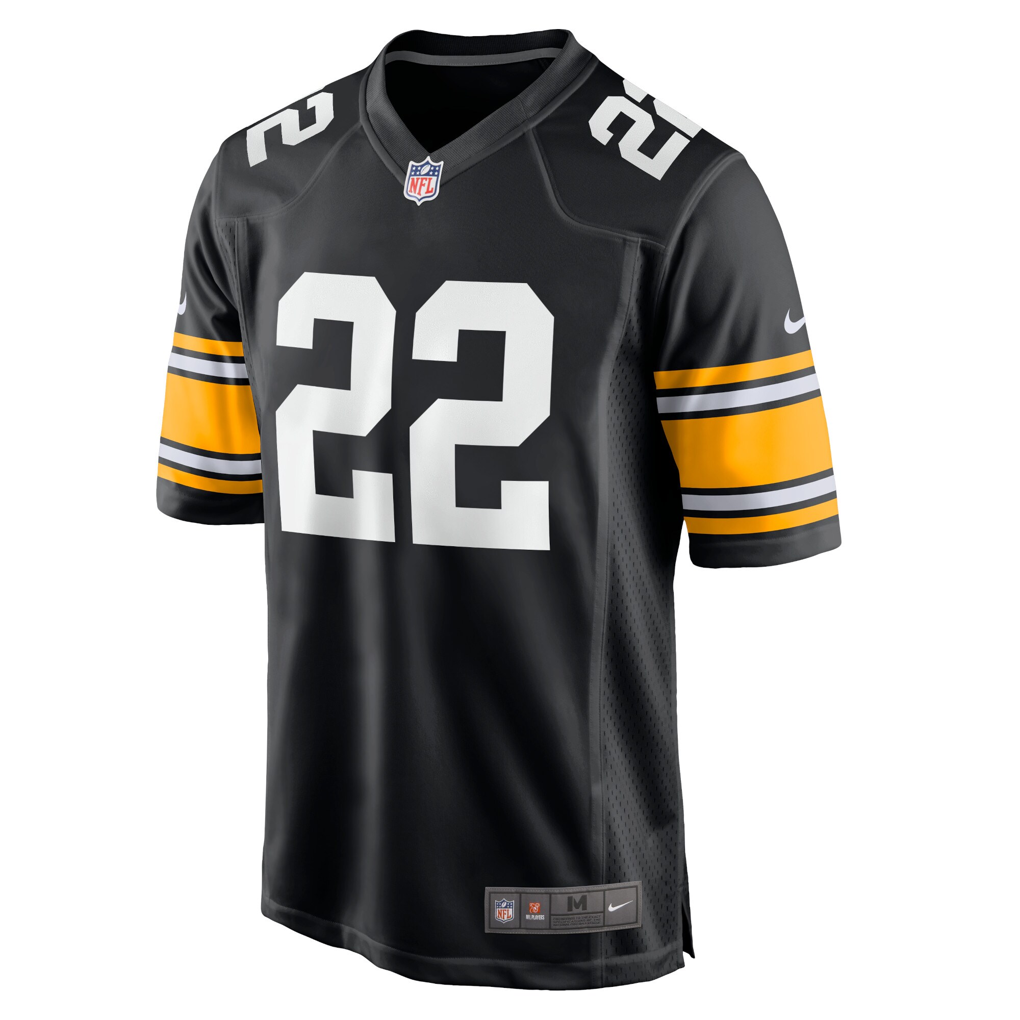 Najee Harris Pittsburgh SteelersHome Player Game Jersey - Black