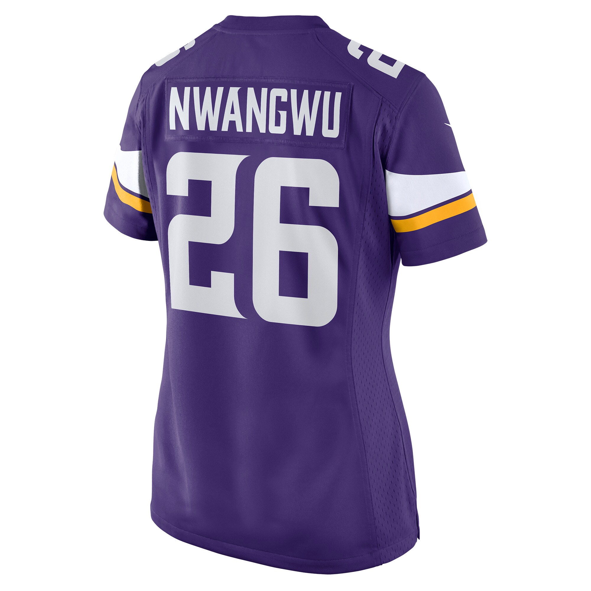 Kene Nwangwu Minnesota Vikings Women's Game Jersey - Purple