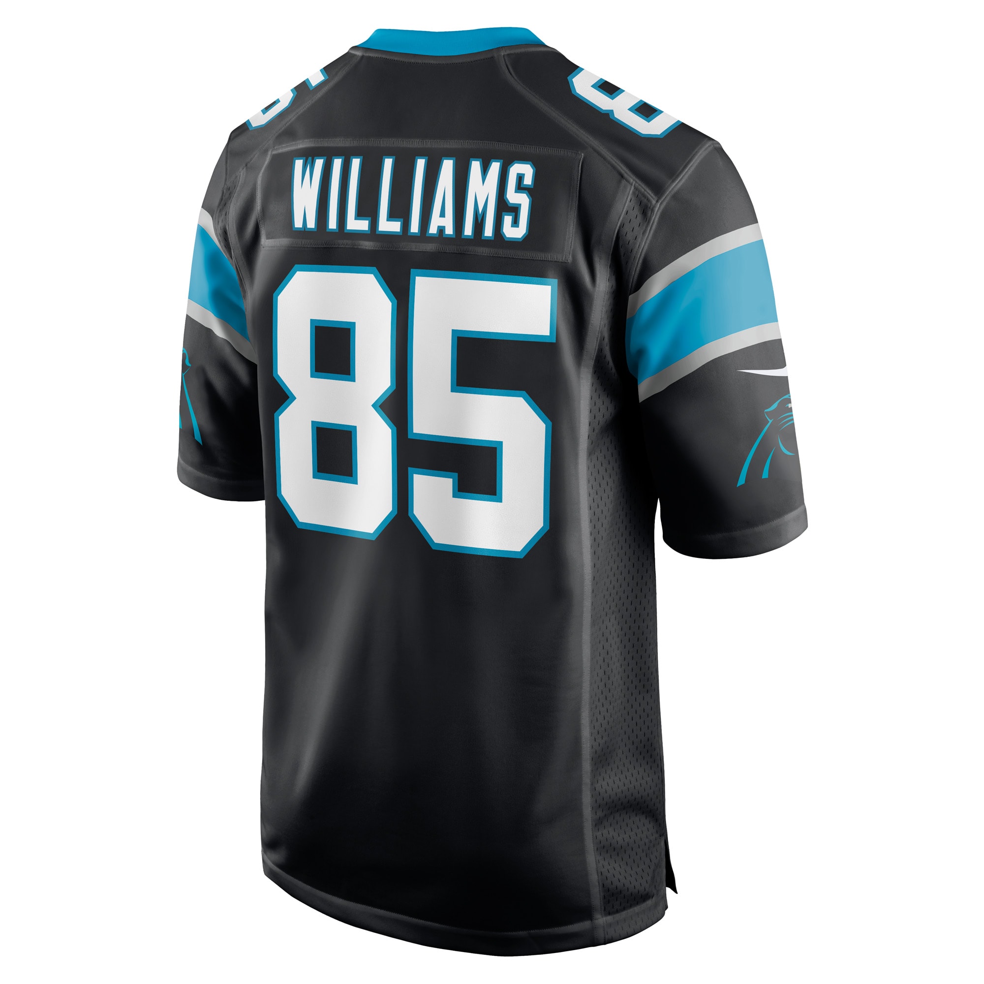 Preston Williams Carolina PanthersGame Player Jersey - Black