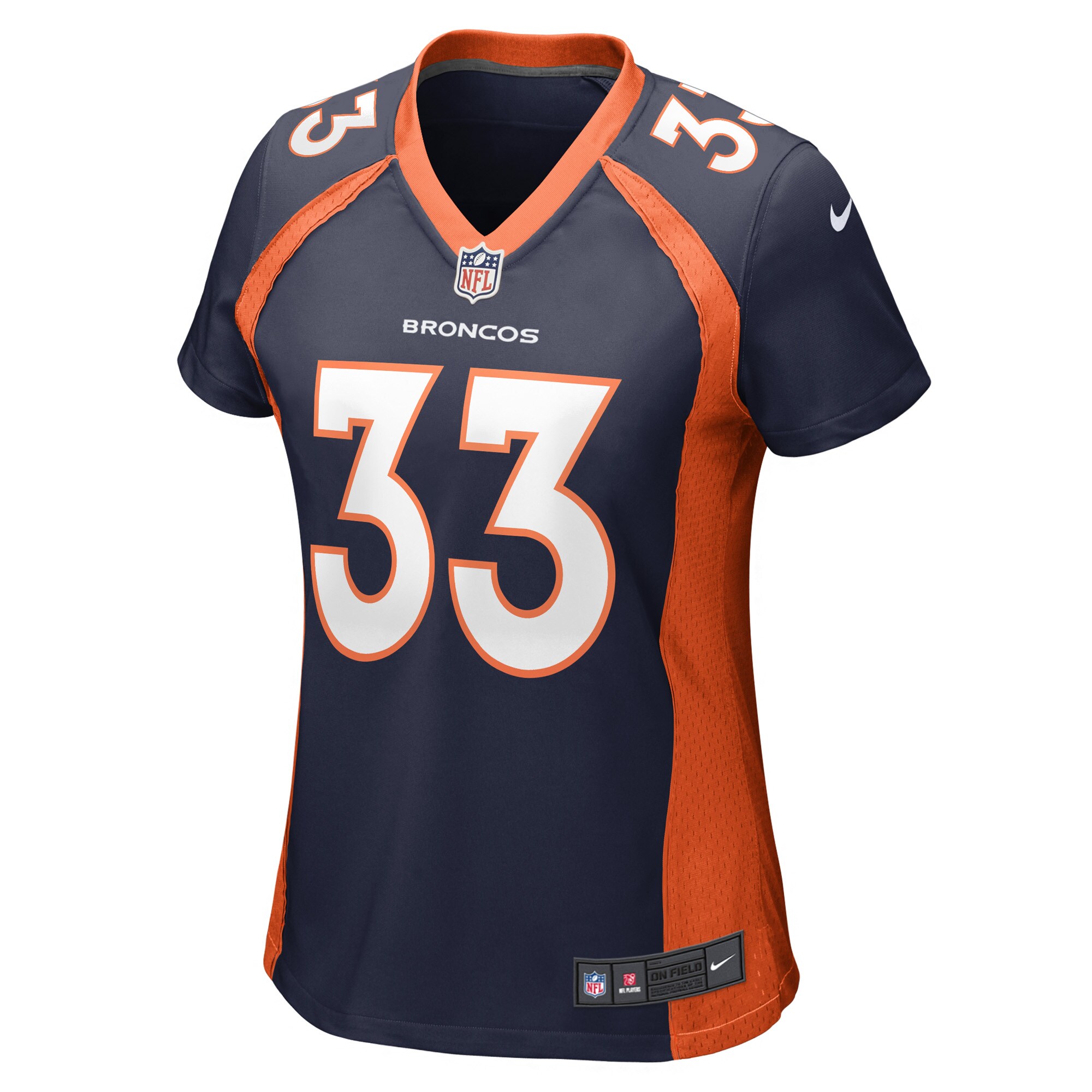 Javonte Williams Denver Broncos Women's Home Game Player Jersey - Navy