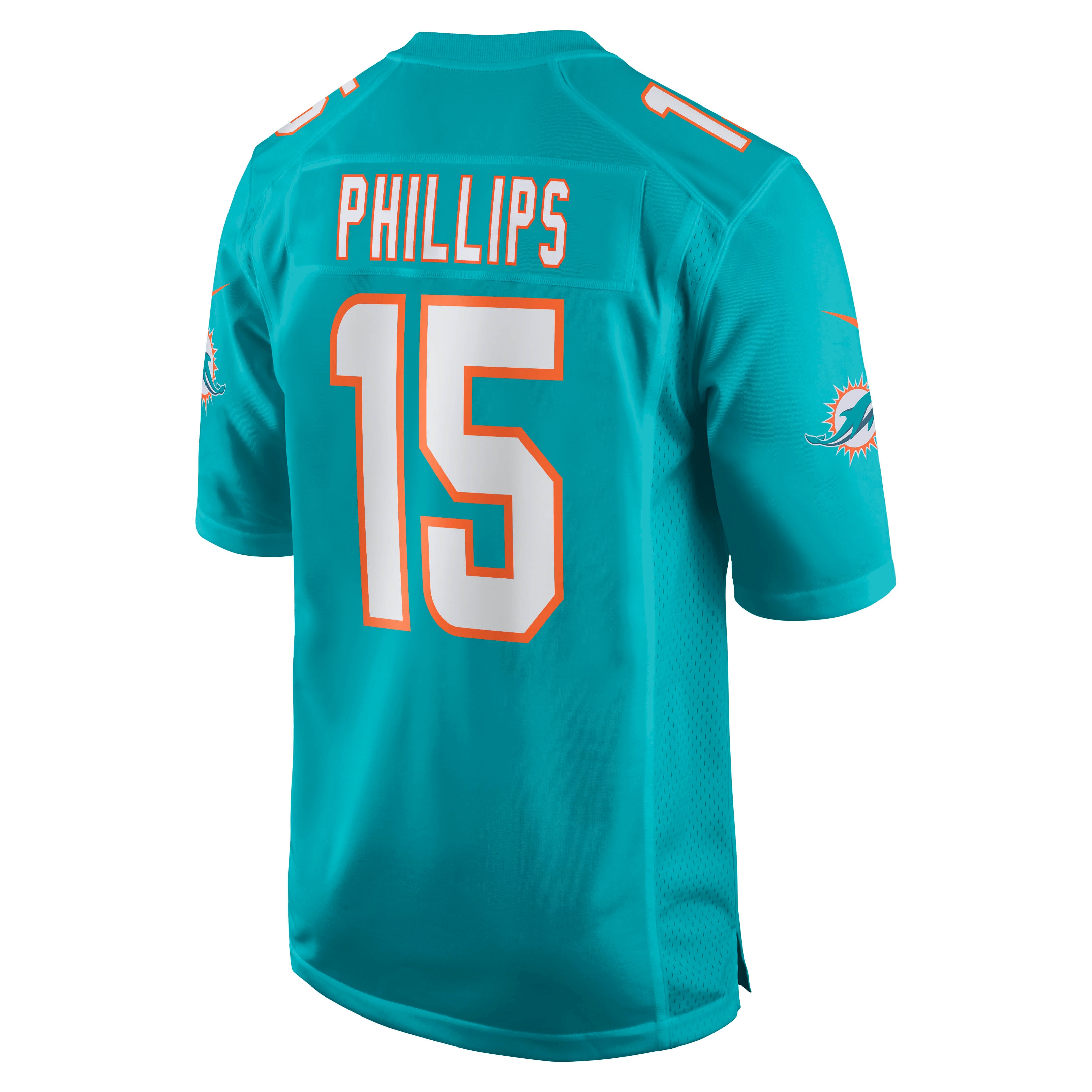 Jaelan Phillips Miami DolphinsGame Player Jersey - Aqua