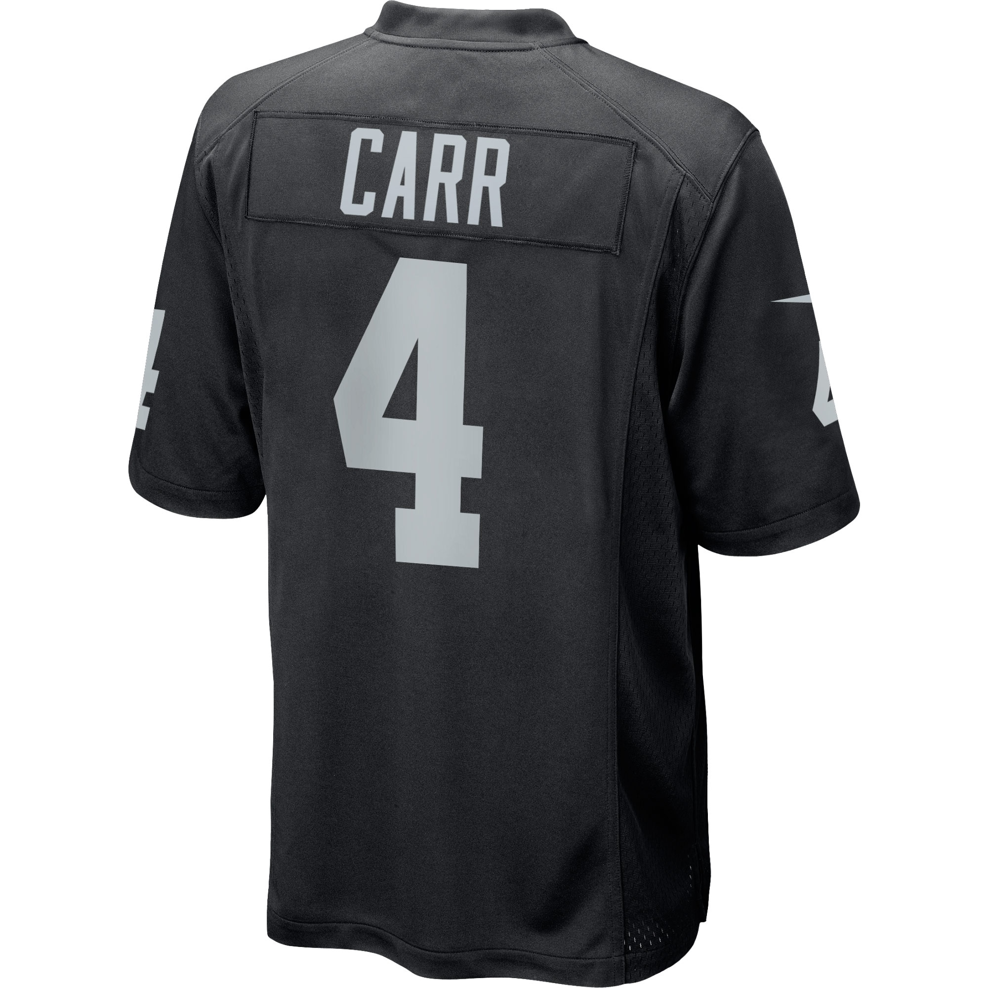 Derek Carr Las Vegas RaidersGame Player Jersey - Black