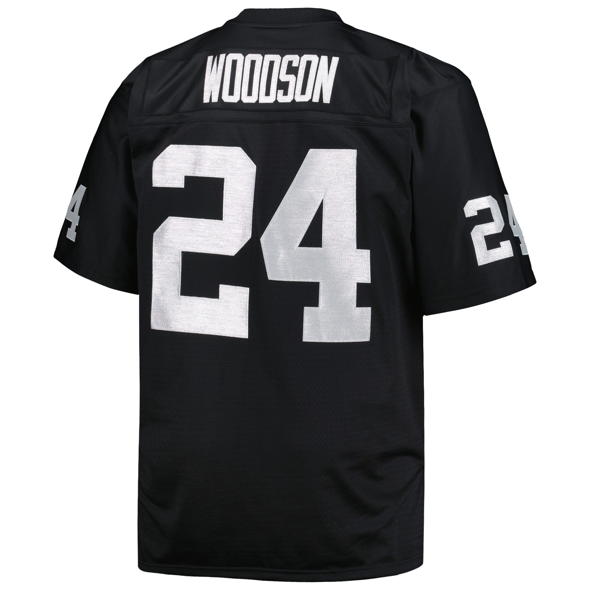 Charles Woodson Las Vegas Raiders Mitchell & Ness Big & Tall 1998 Retired Player Replica Jersey - Black
