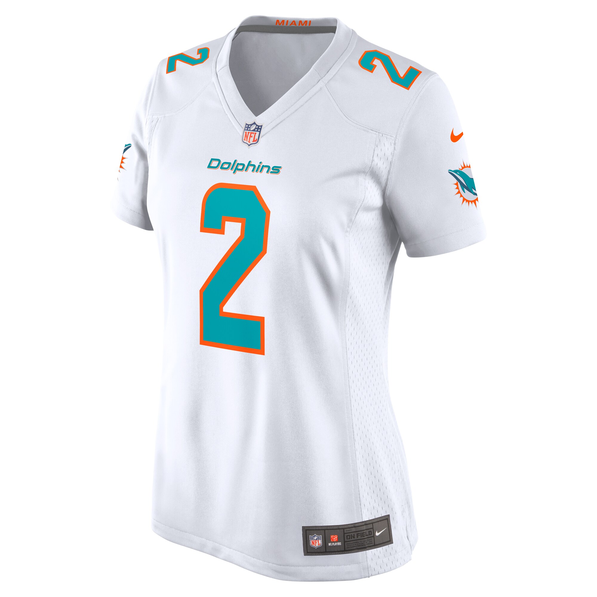 Bradley Chubb Miami Dolphins Women's Game Player Jersey - White