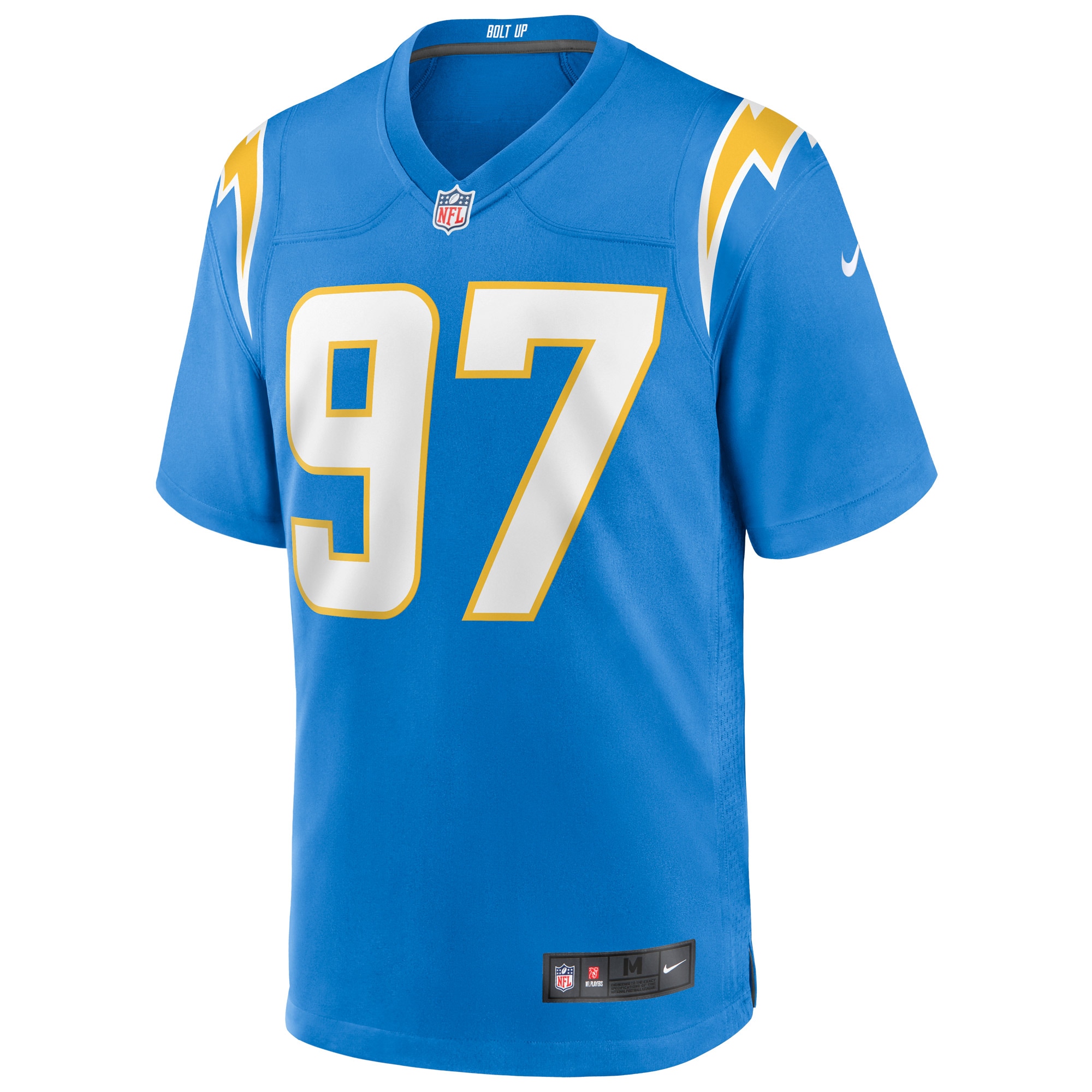 Joey Bosa Los Angeles ChargersGame Player Jersey - Powder Blue