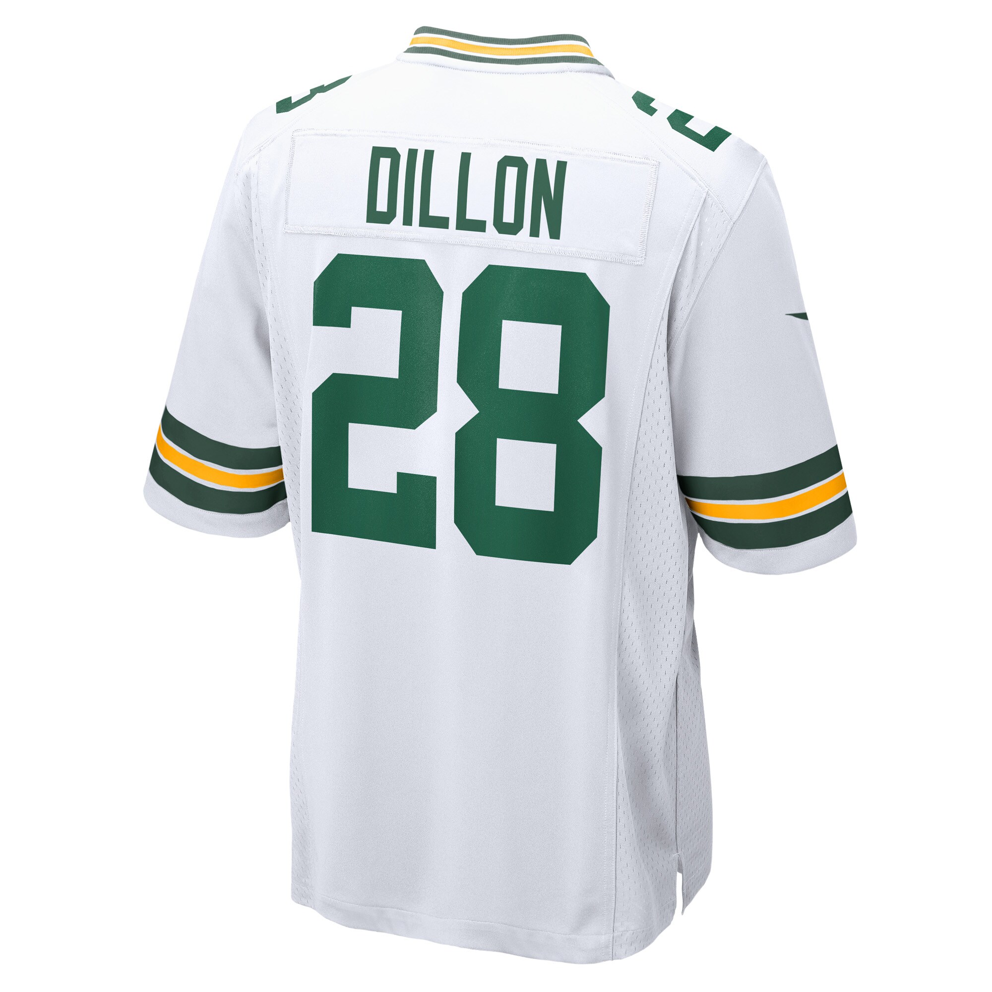 AJ Dillon Green Bay PackersGame Player Jersey - White