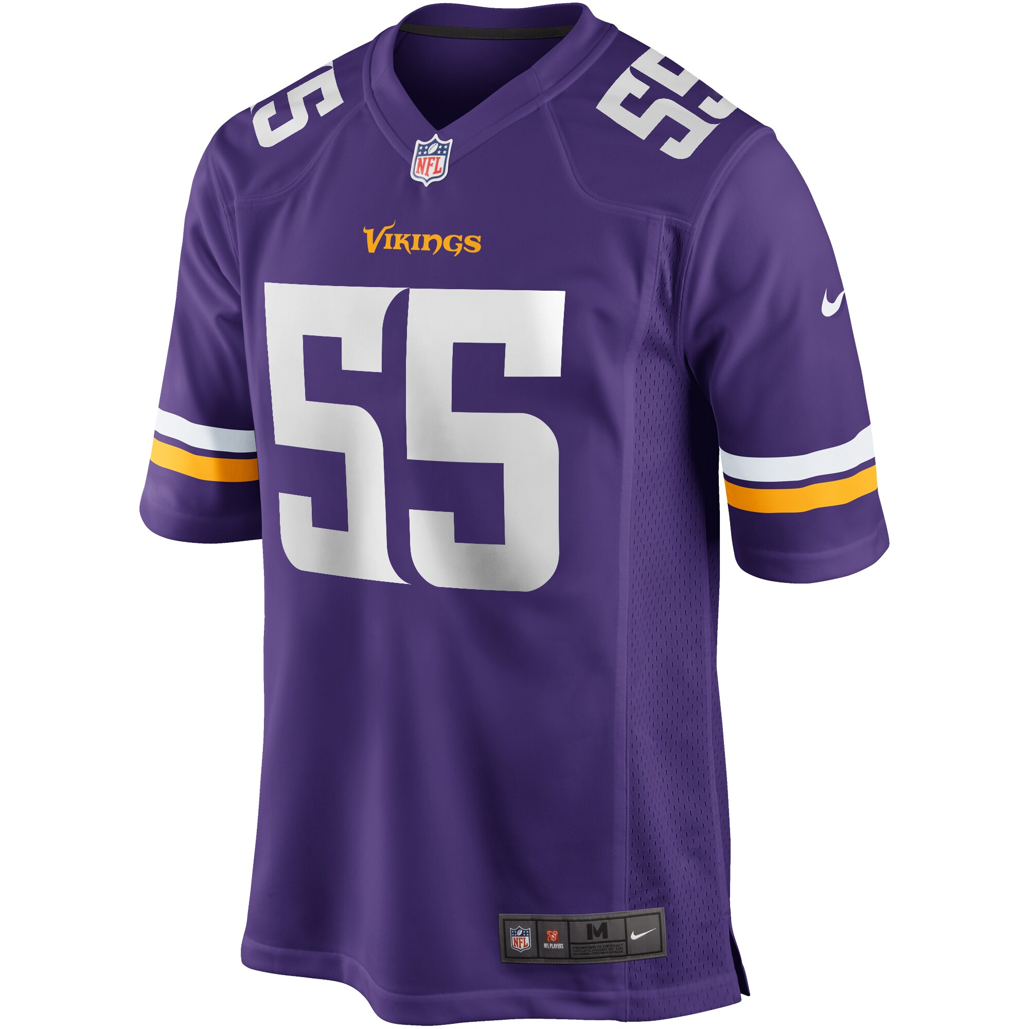 Jack Del Rio Minnesota VikingsGame Retired Player Jersey - Purple