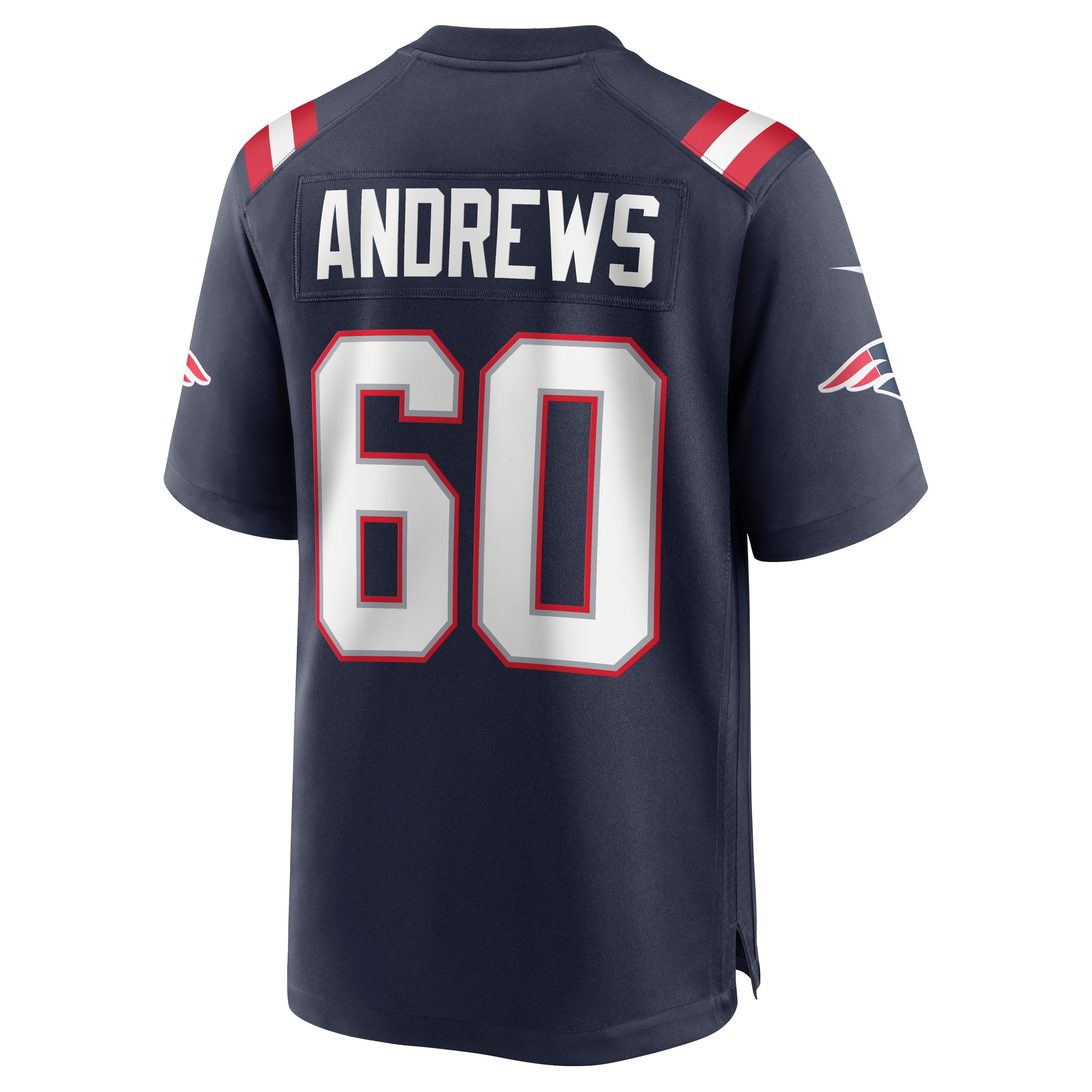 David Andrews New England PatriotsGame Jersey - Navy