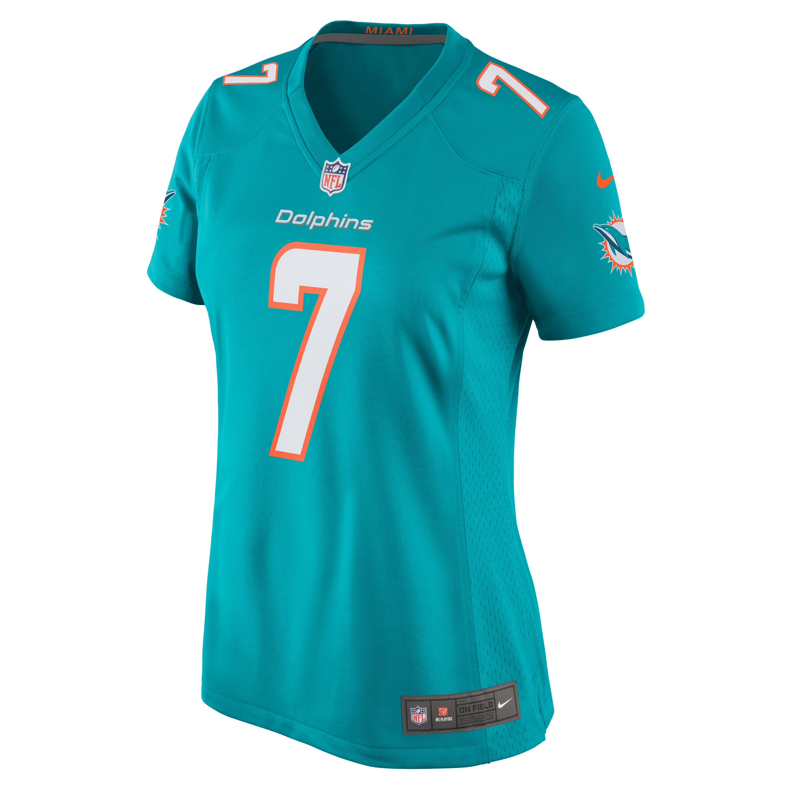 Jason Sanders Miami Dolphins Women's Game Jersey - Aqua