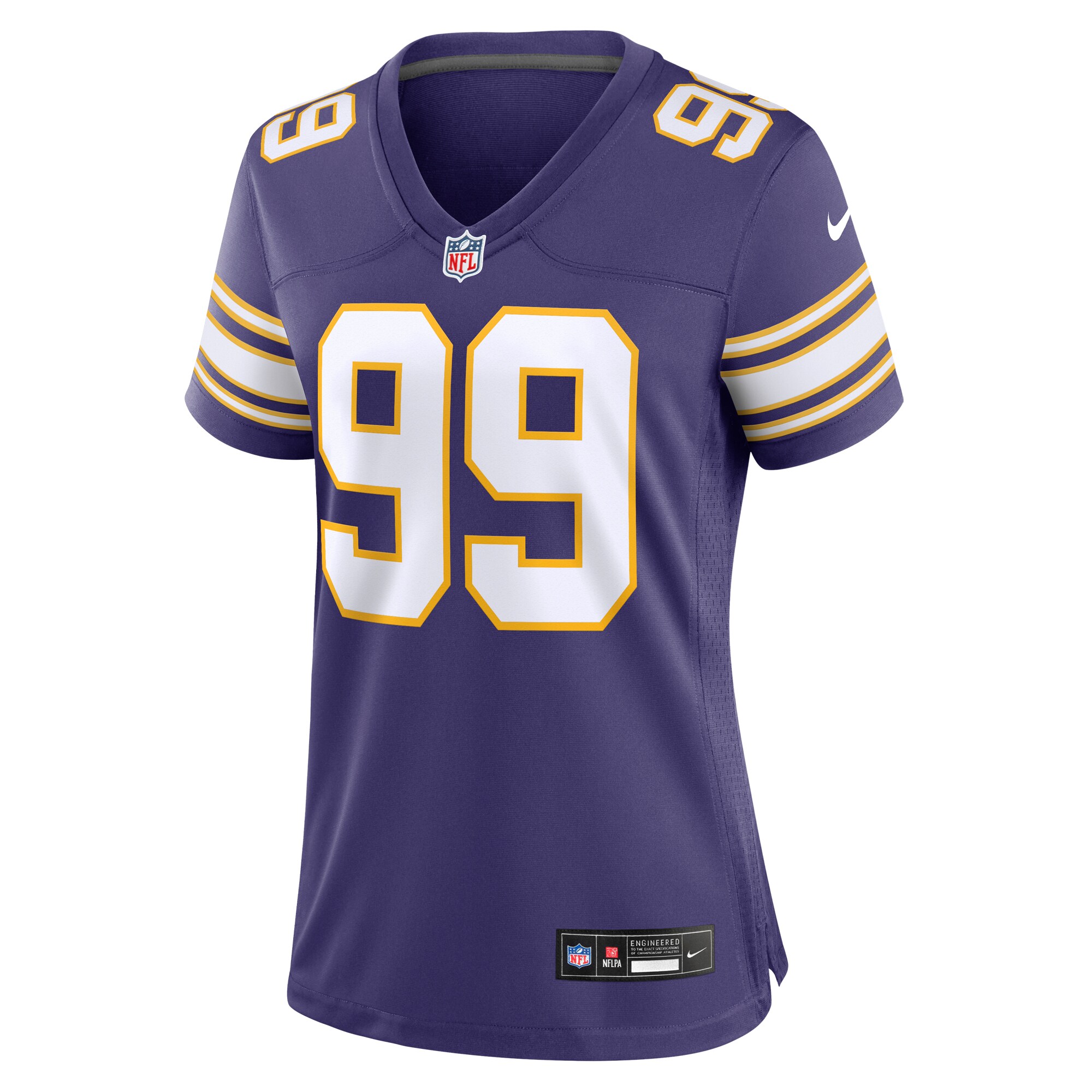 Danielle Hunter Minnesota Vikings Women's Classic Player Game Jersey - Purple