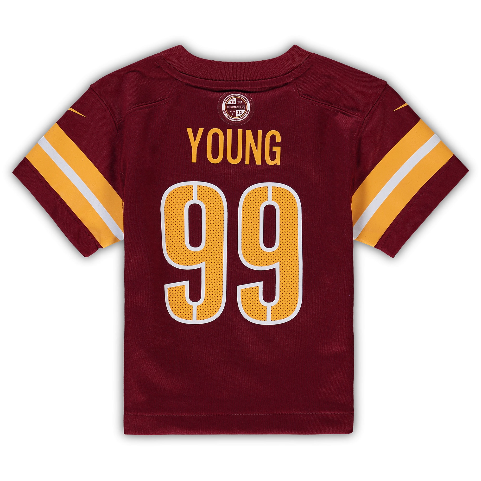 Chase Young Washington CommandersToddler Game Jersey - Burgundy