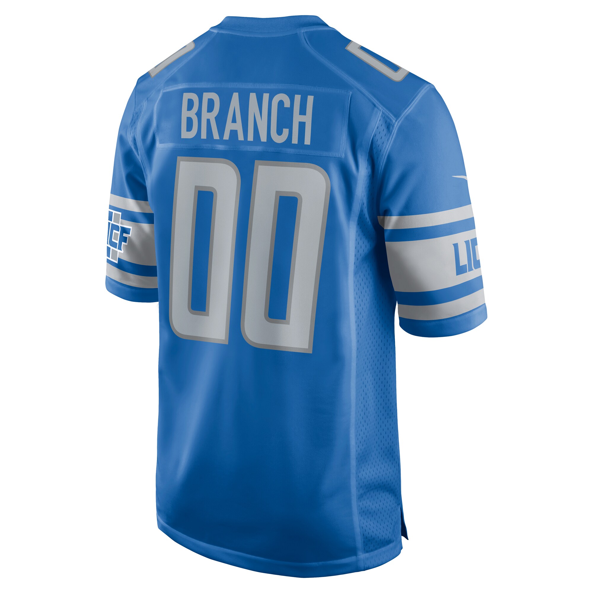 Brian Branch Detroit Lions2023 NFL Draft Pick Game Jersey - Blue