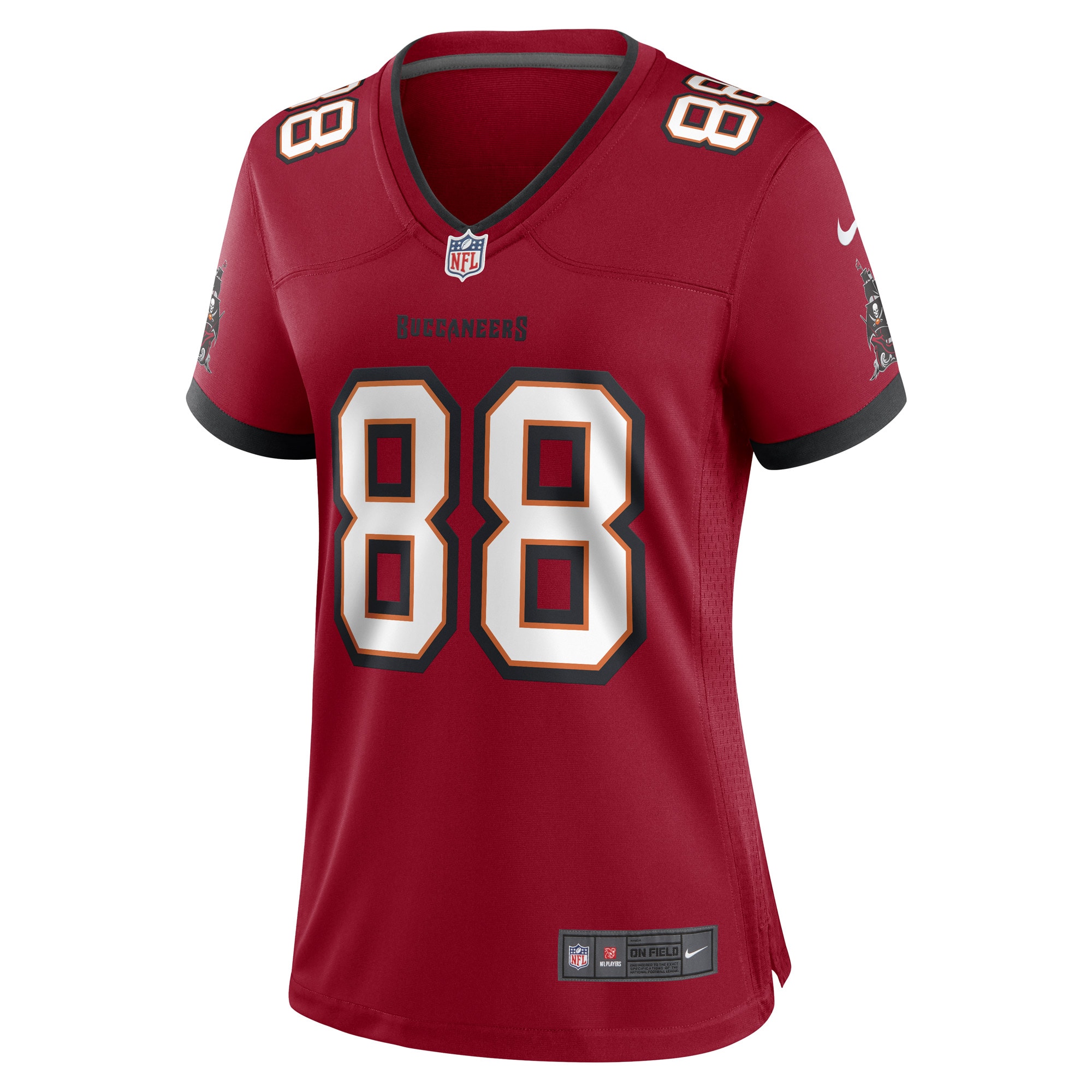 Cade Otton Tampa Bay Buccaneers Women's Game Player Jersey - Red