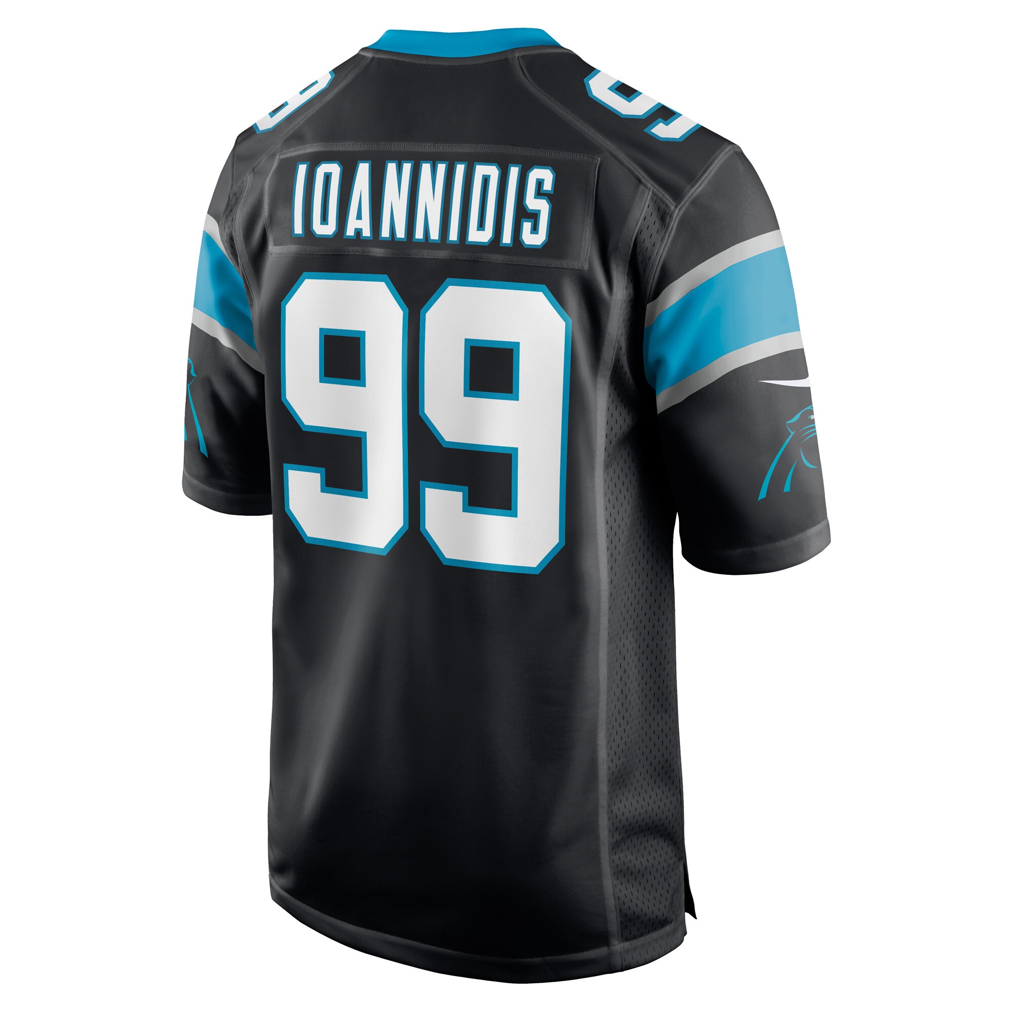 Matt Ioannidis Carolina PanthersGame Player Jersey - Black