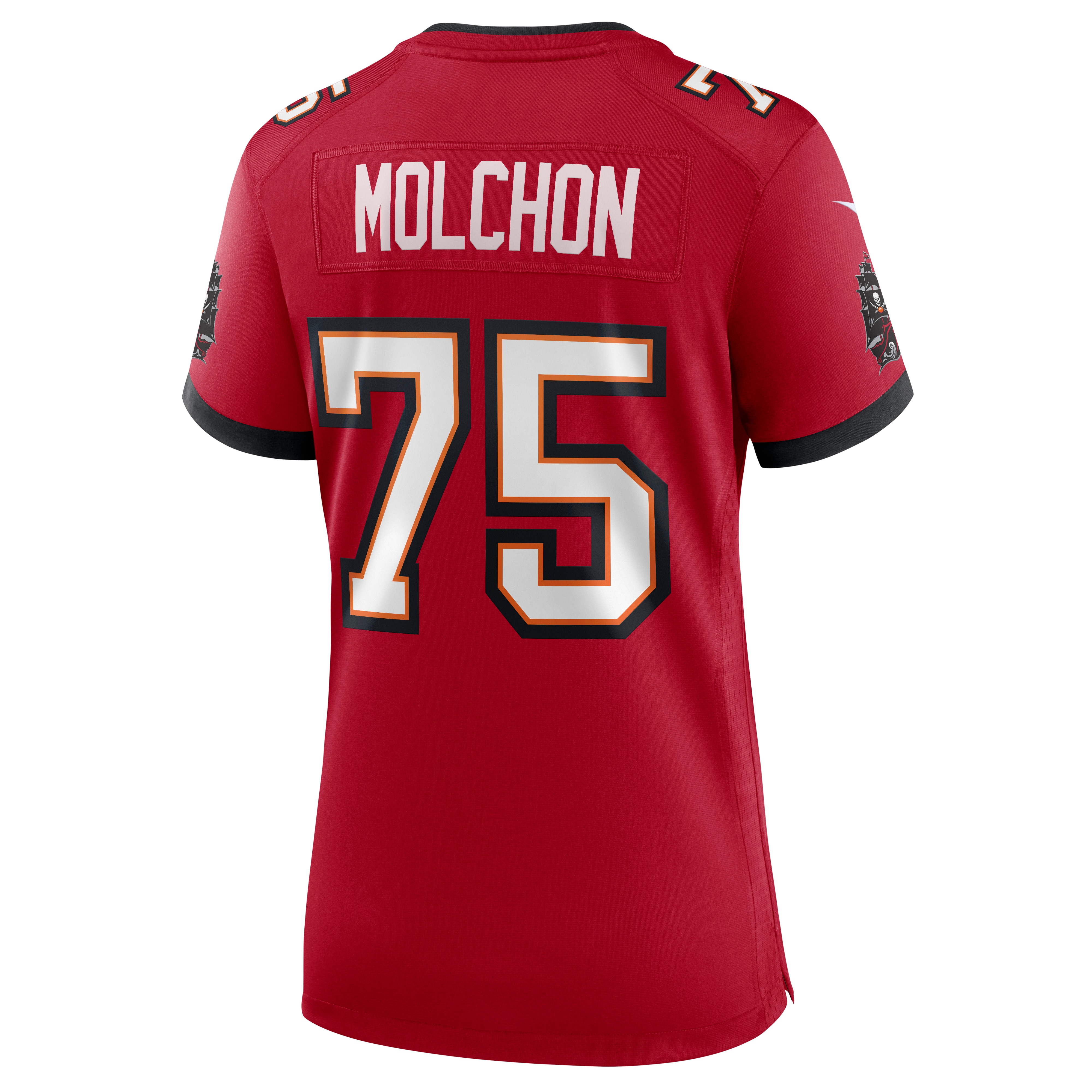 John Molchon Tampa Bay Buccaneers Women's Game Jersey - Red