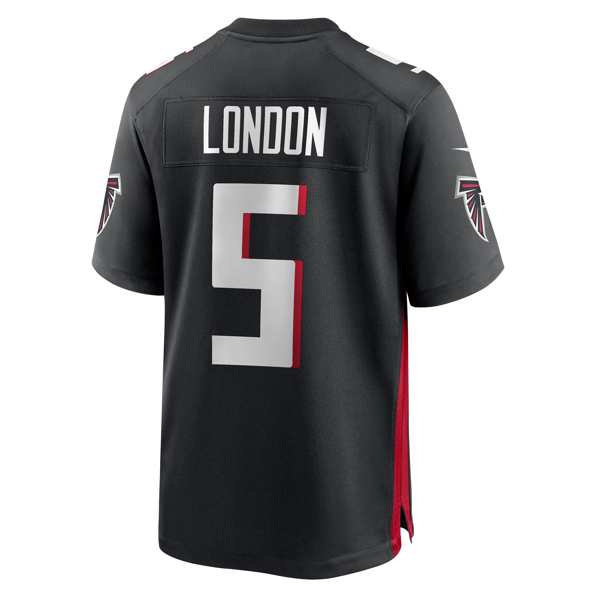 Drake London Atlanta FalconsPlayer Game Jersey - Black