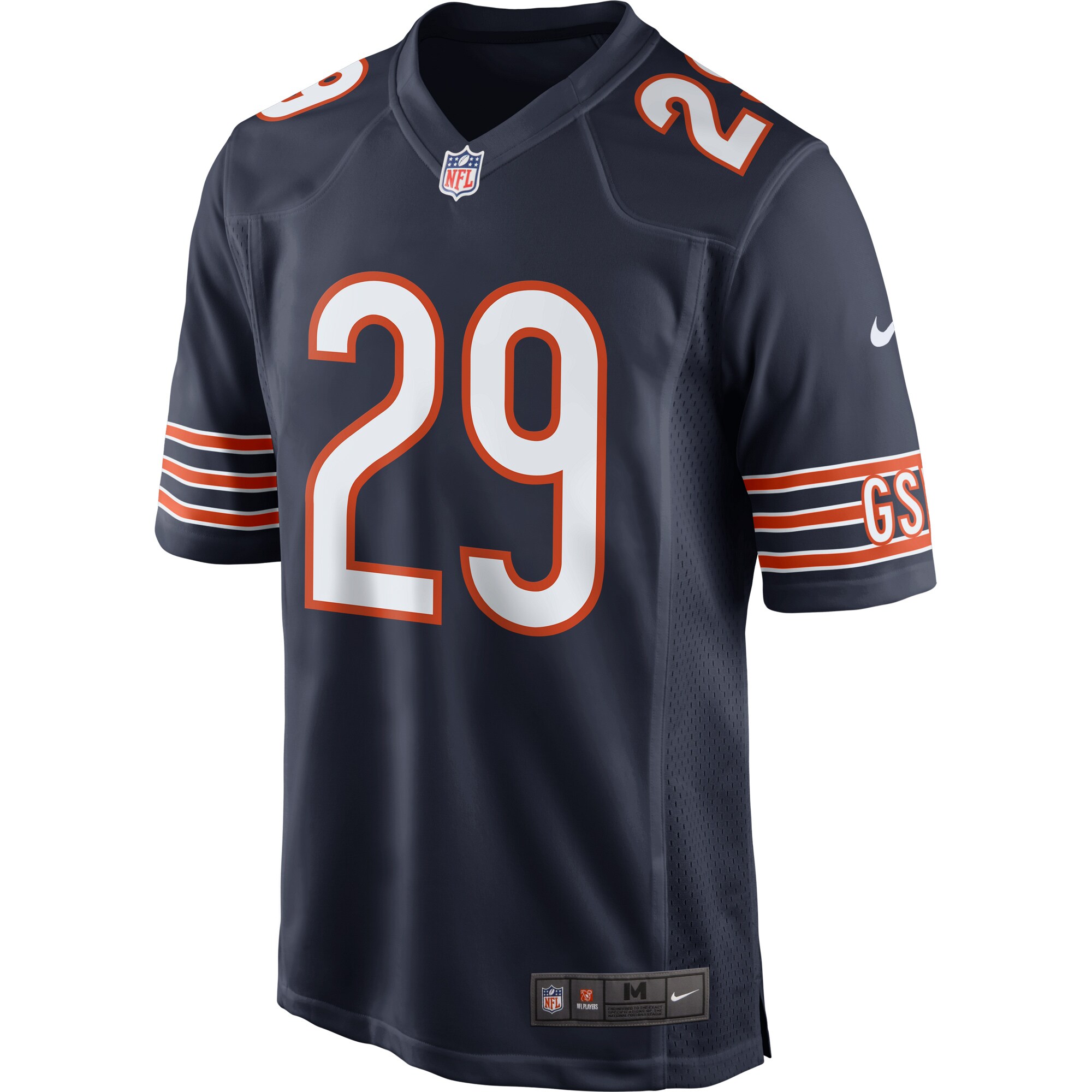 Tarik Cohen Chicago BearsGame Player Jersey - Navy